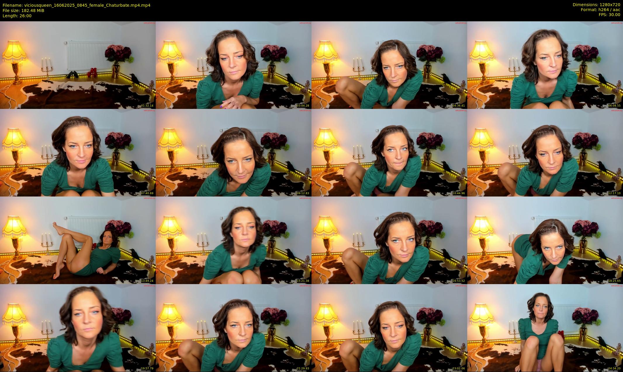 viciousqueen — 26 minute Chaturbate female cam show recording, 720p, Jun 16, 2025