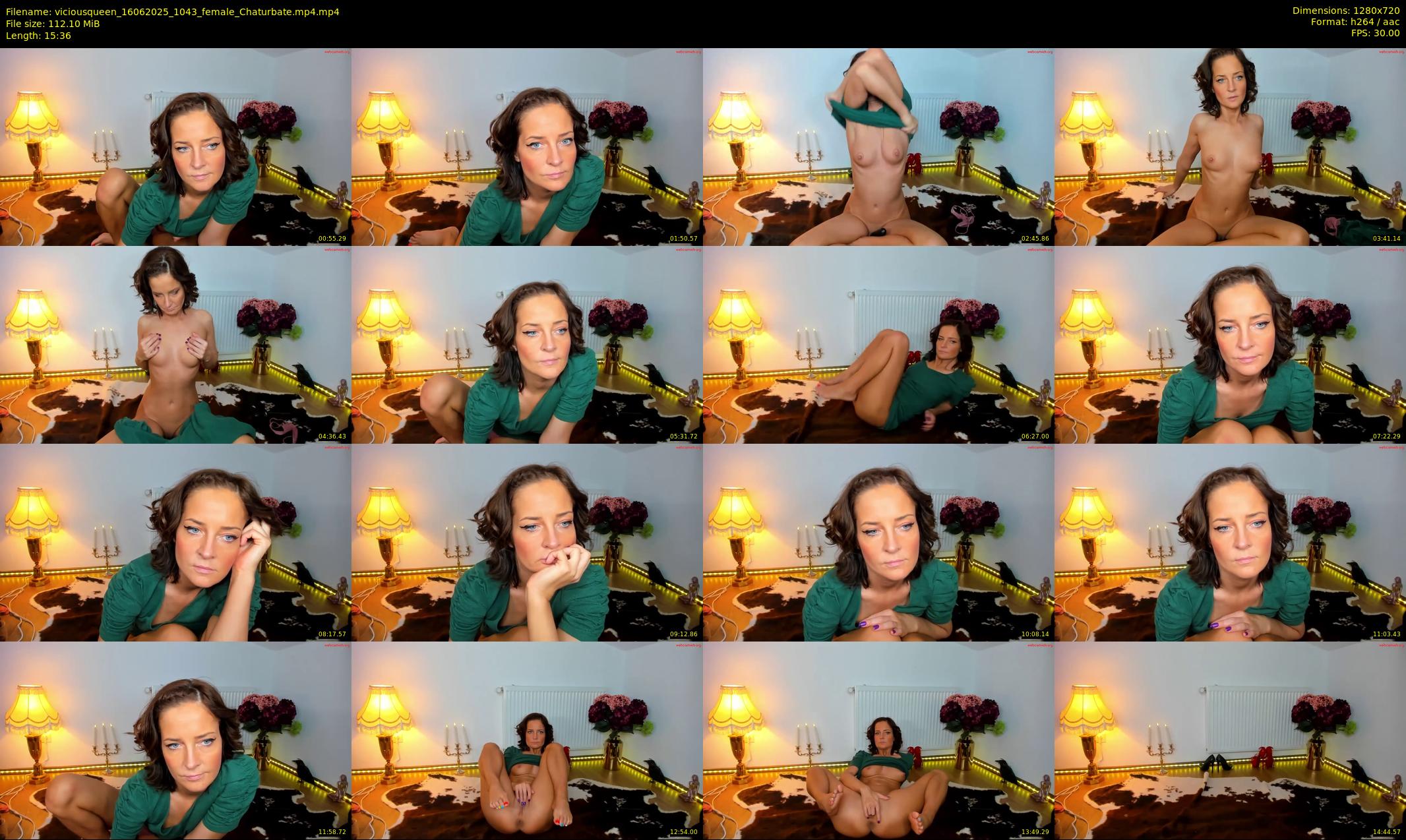 viciousqueen — 16 minute Chaturbate female cam show recording, 720p, Jun 16, 2025
