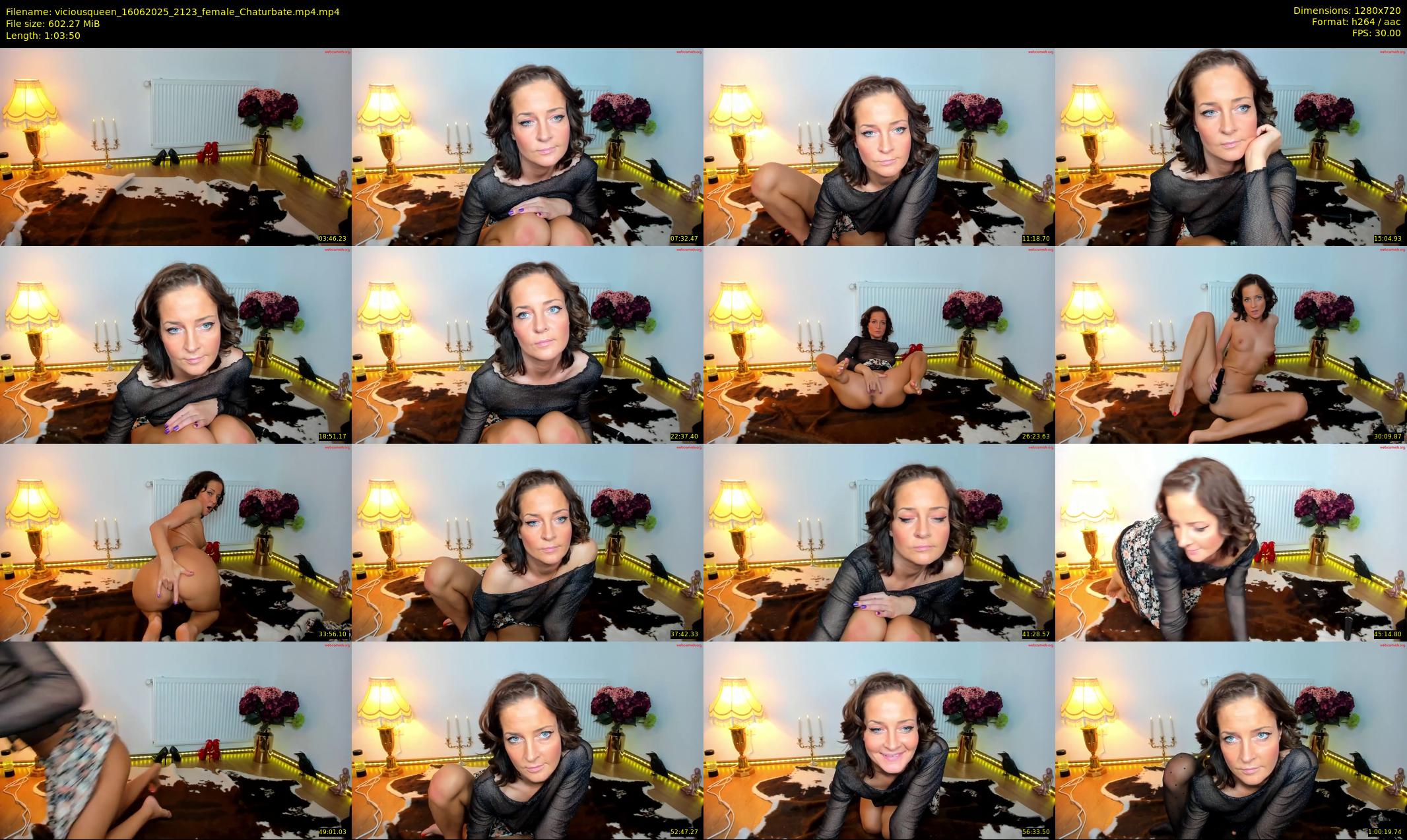 viciousqueen — 64 minute Chaturbate female cam show recording, 720p, Jun 16, 2025