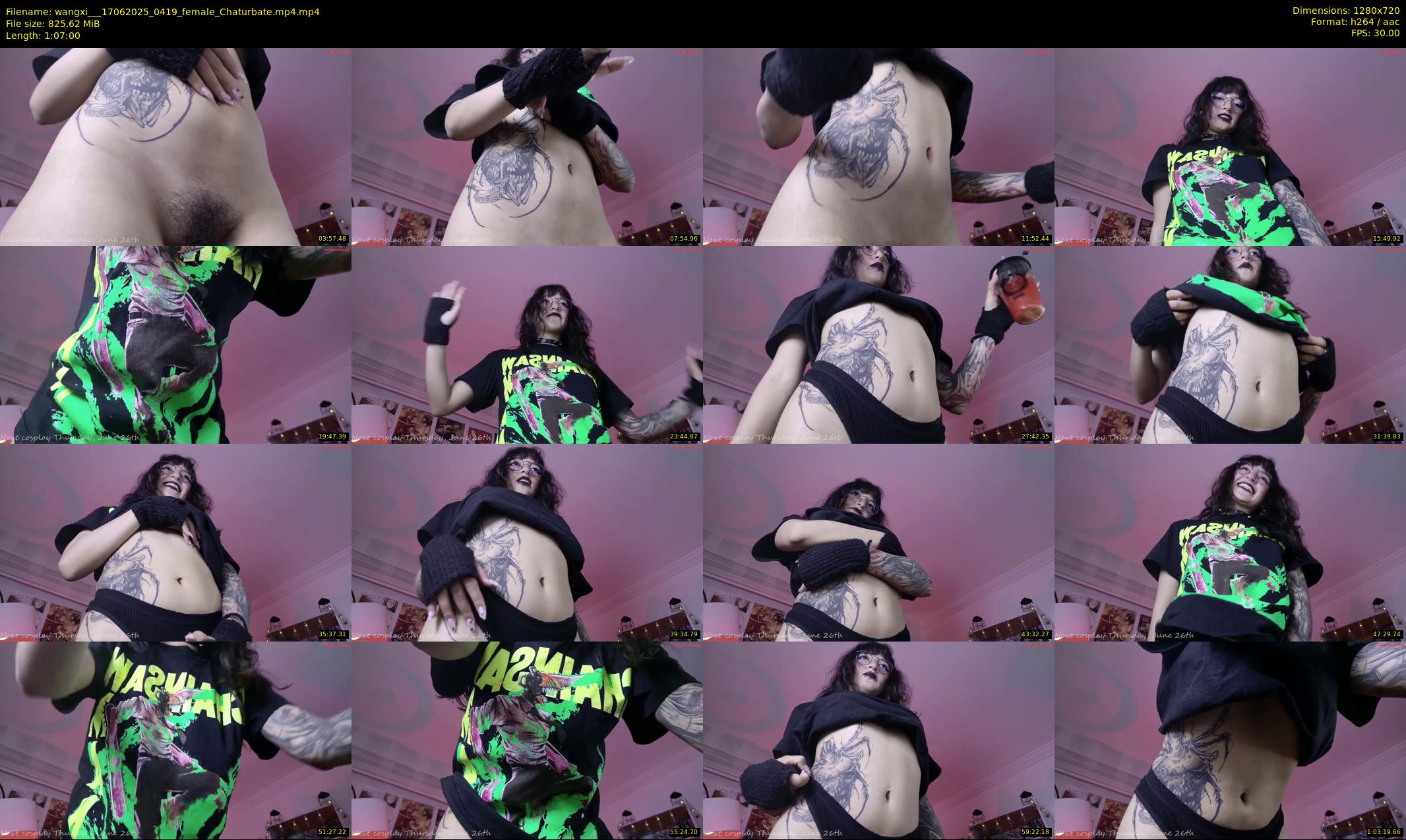 wangxi__ — 67 minute Chaturbate female cam show recording, 720p, Jun 17, 2025