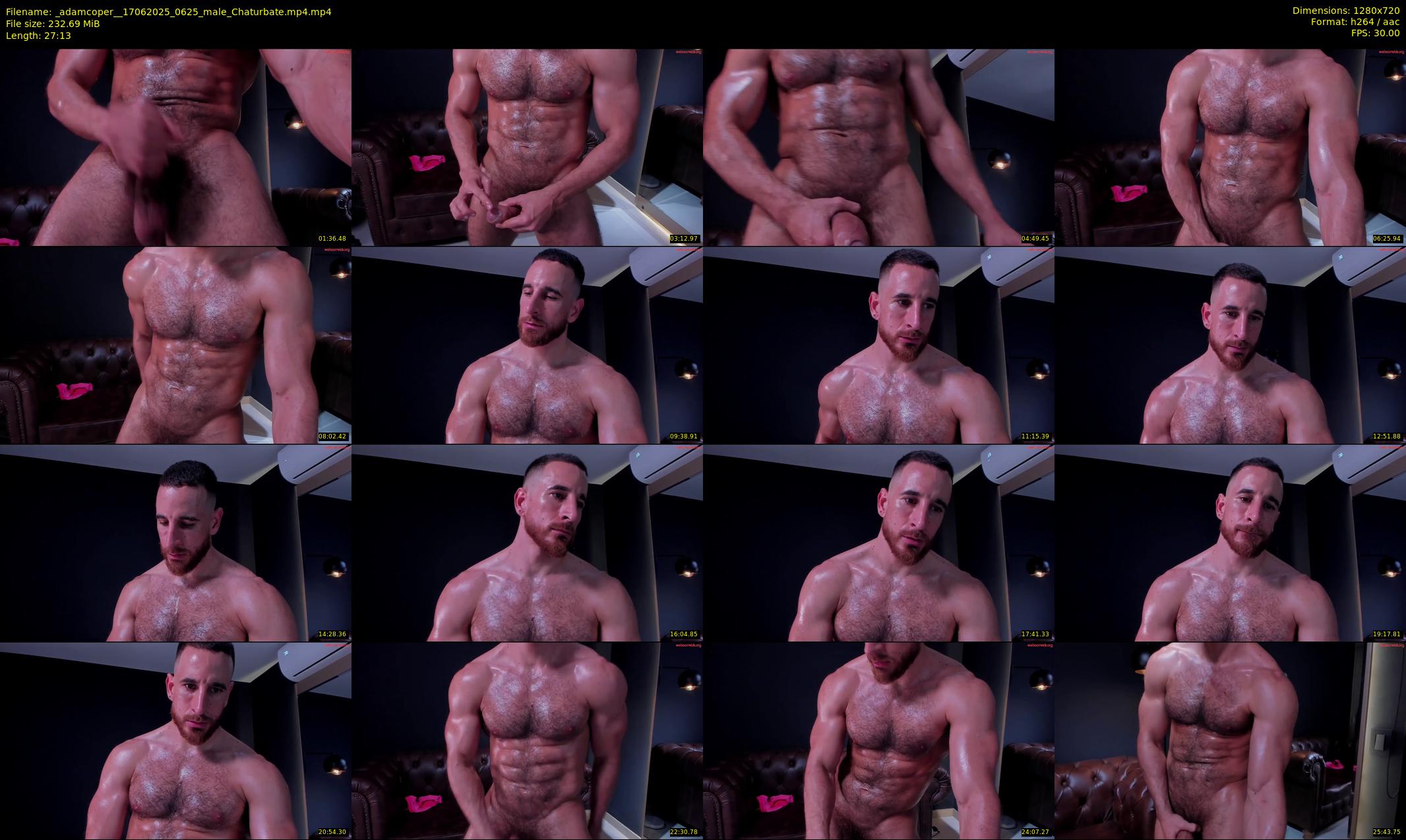 _adamcoper_ — 28 minute Chaturbate male cam show recording, 720p, Jun 17, 2025