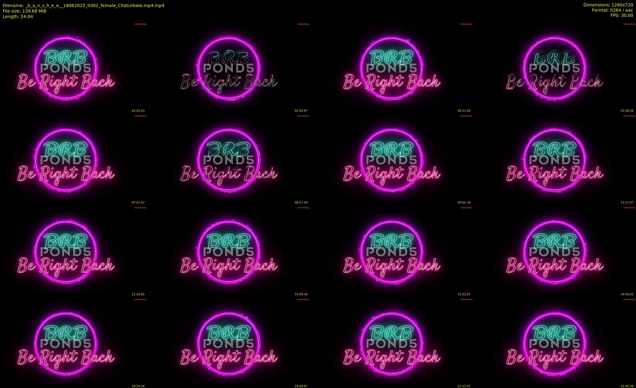 _b_a_n_s_h_e_e_ — 25 minute Chaturbate female cam show recording, 720p, Jun 18, 2025
