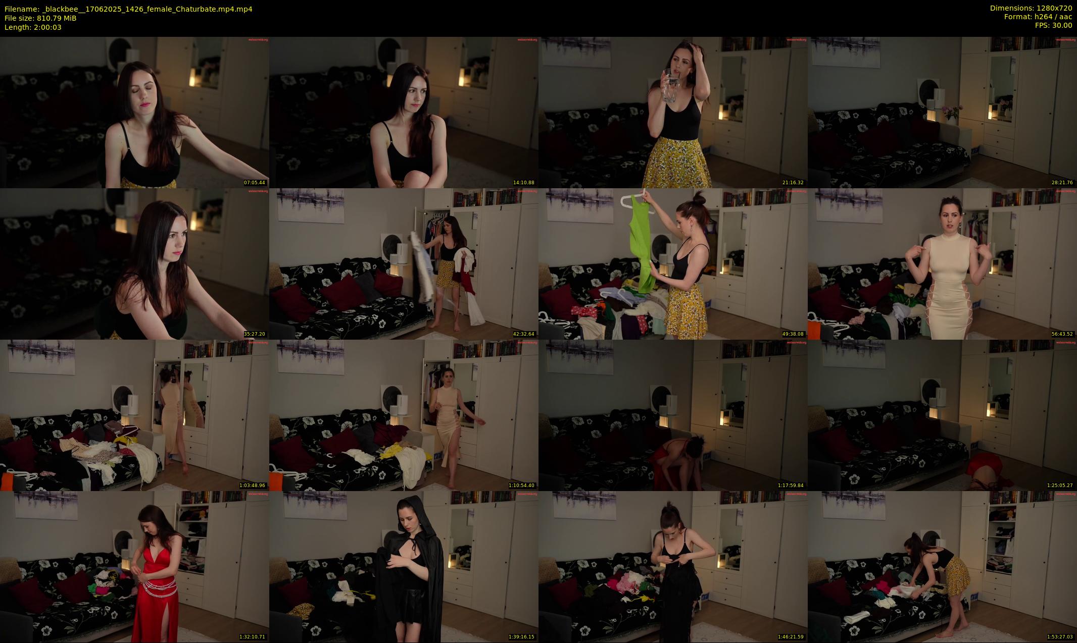 _blackbee_ — 121 minute Chaturbate female cam show recording, 720p, Jun 17, 2025