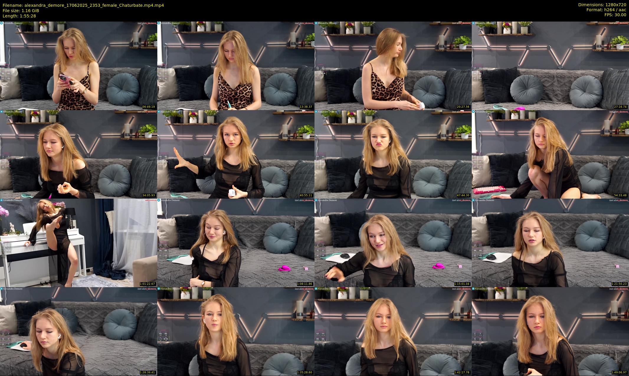 alexandra_demore — 116 minute Chaturbate female cam show recording, 720p, Jun 17, 2025