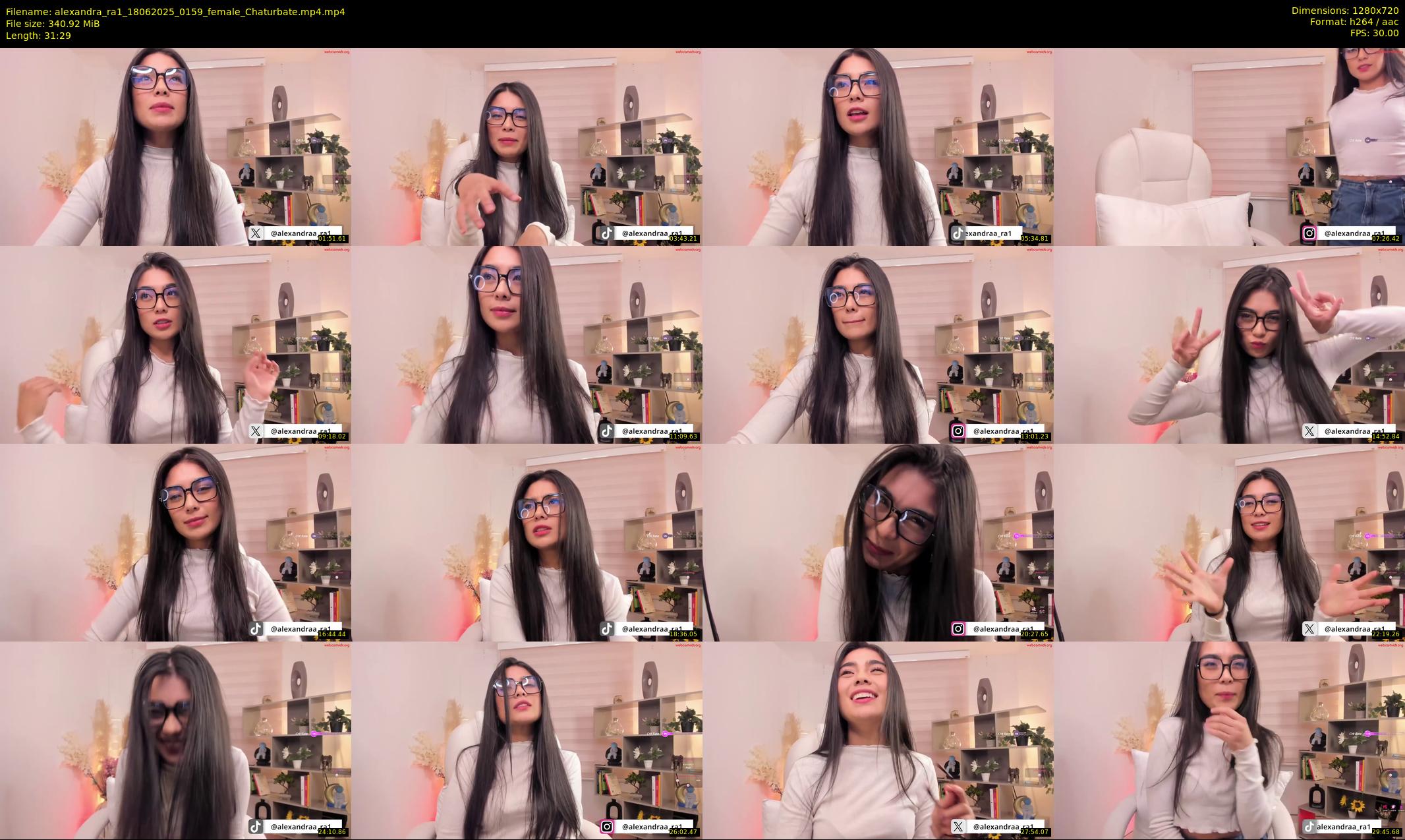 alexandra_ra1 — 32 minute Chaturbate female cam show recording, 720p, Jun 18, 2025
