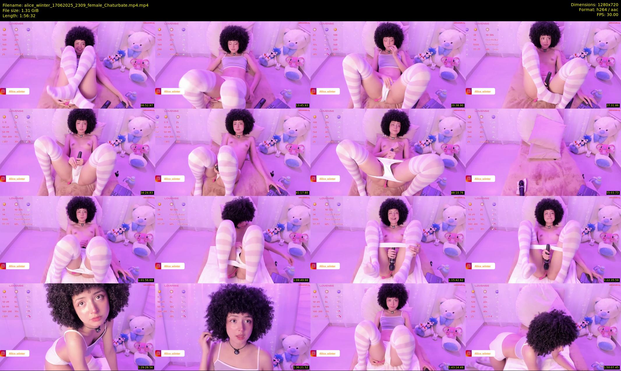 alice_wiinter — 117 minute Chaturbate female cam show recording, 720p, Jun 17, 2025