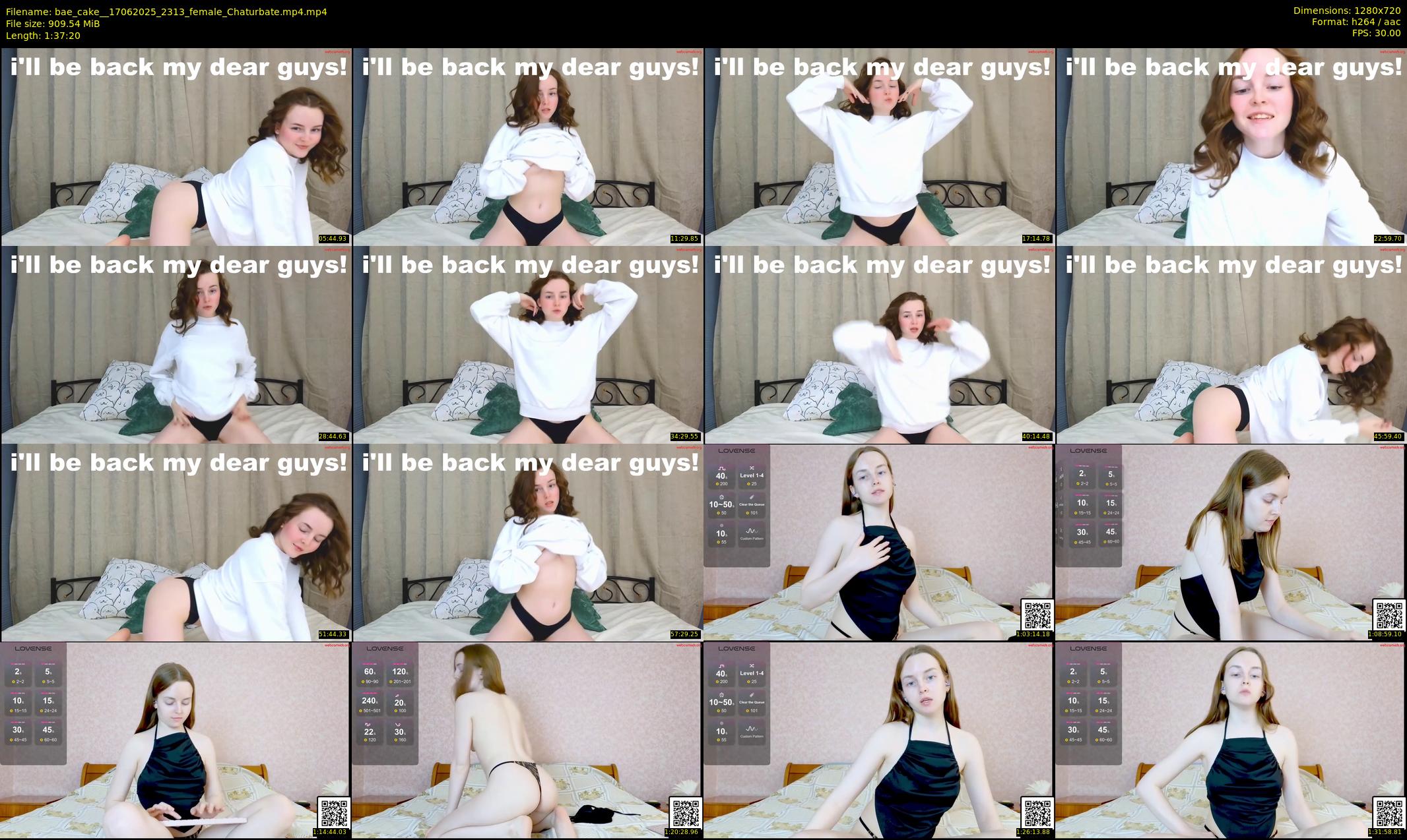 bae_cake_ — 98 minute Chaturbate female cam show recording, 720p, Jun 17, 2025