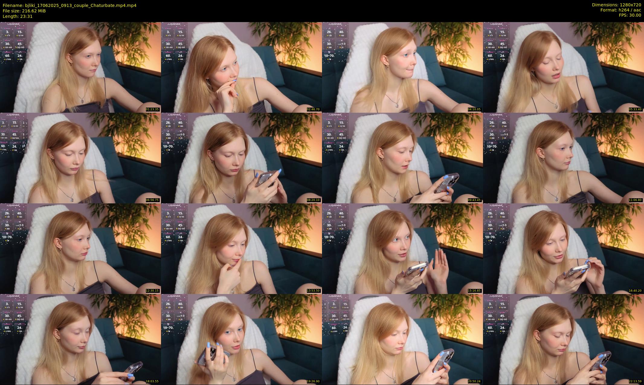 bjliki — 24 minute Chaturbate couple cam show recording, 720p, Jun 17, 2025