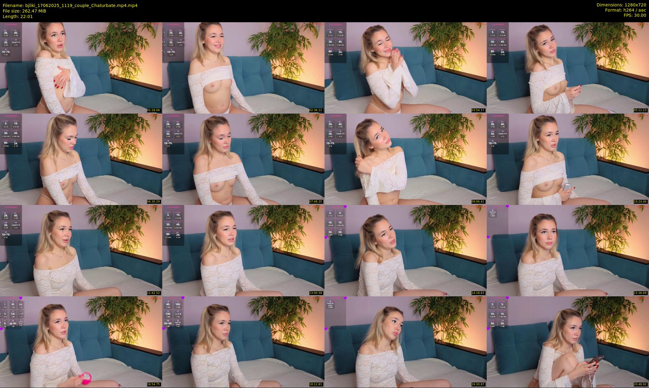 bjliki — 23 minute Chaturbate couple cam show recording, 720p, Jun 17, 2025