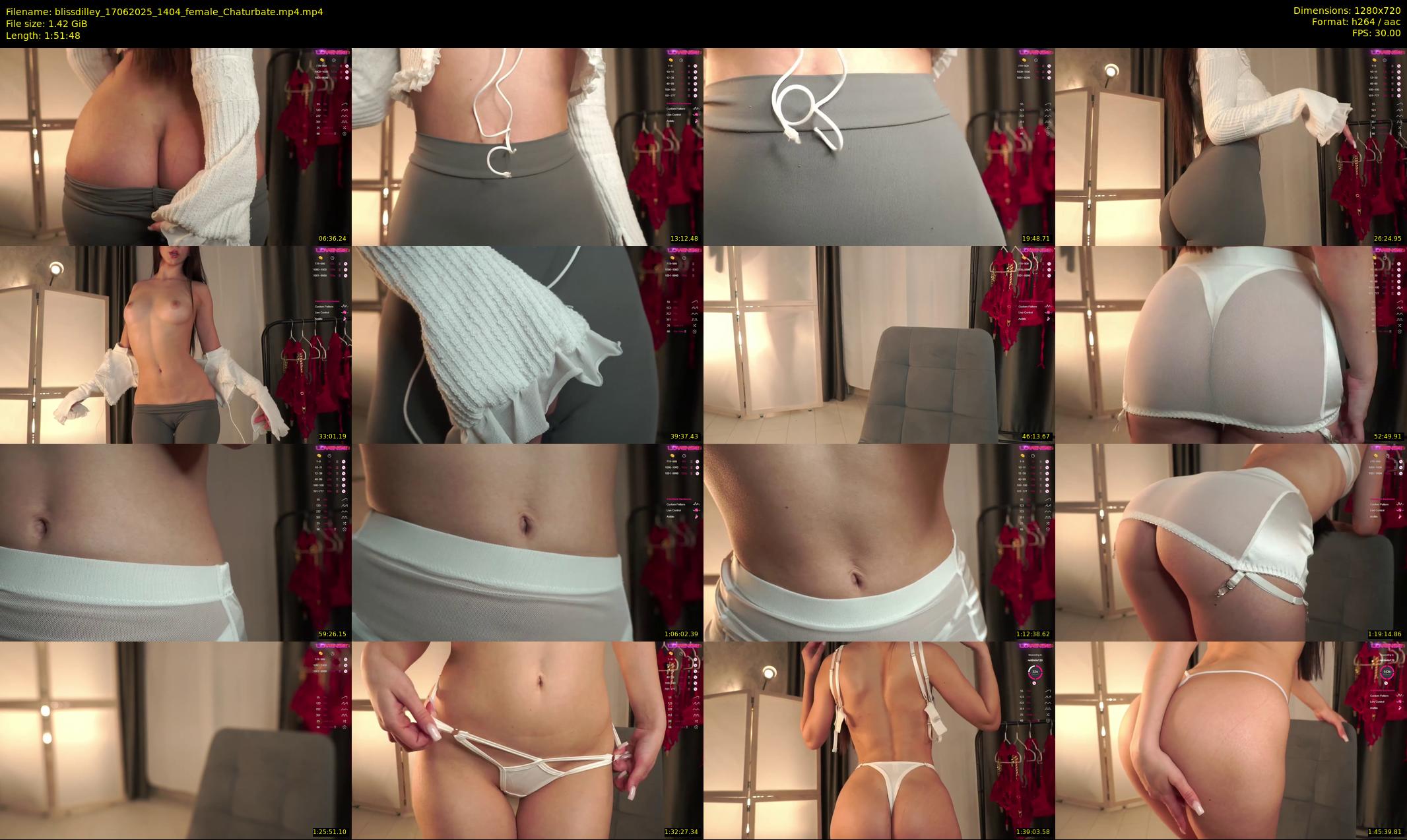 blissdilley — 112 minute Chaturbate female cam show recording, 720p, Jun 17, 2025