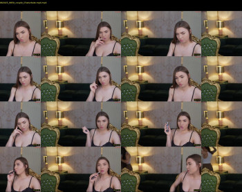 bright_diamonds_054 — 8 minute Chaturbate couple cam show recording, 720p, Jun 17, 2025