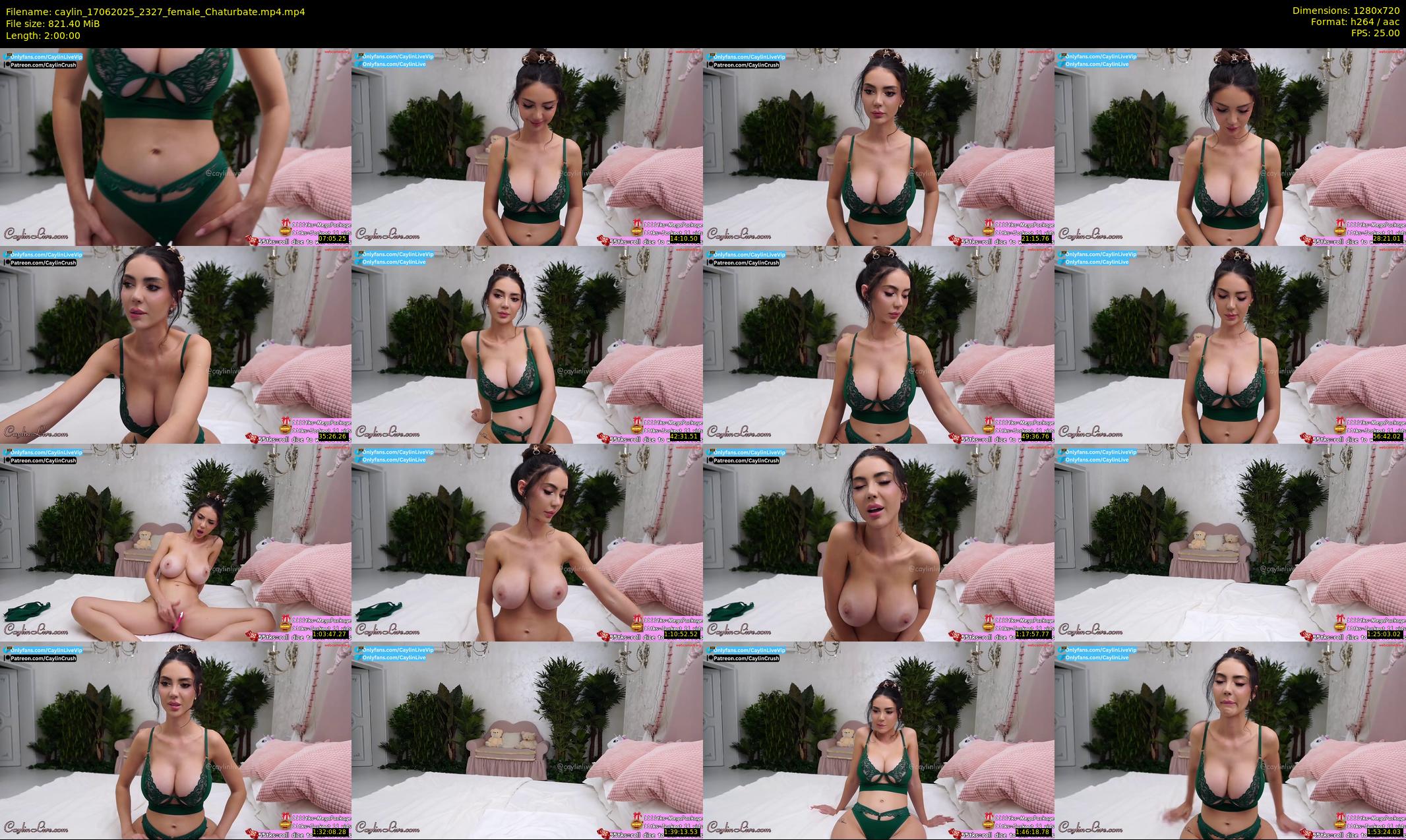 caylin — 120 minute Chaturbate female cam show recording, 720p, Jun 17, 2025