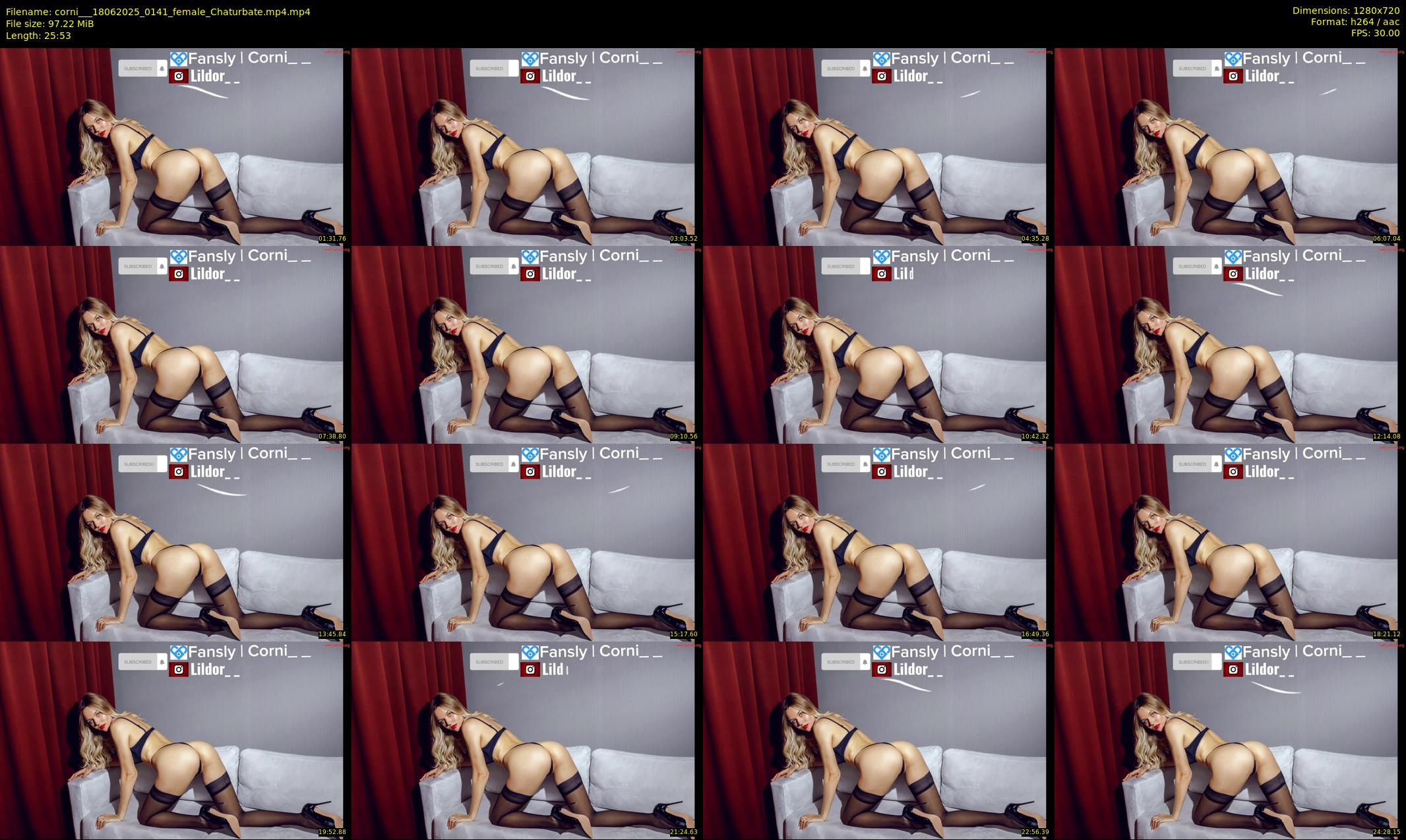 corni__ — 26 minute Chaturbate female cam show recording, 720p, Jun 18, 2025