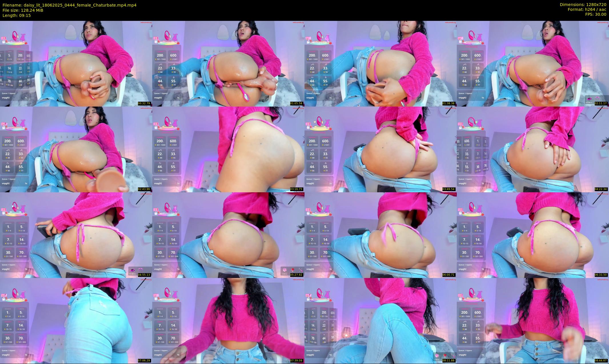 daisy_lit — 10 minute Chaturbate female cam show recording, 720p, Jun 18, 2025