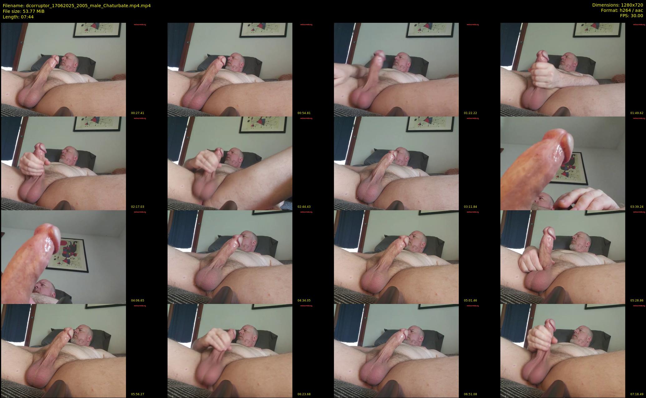 dcorruptor — 8 minute Chaturbate male cam show recording, 720p, Jun 17, 2025