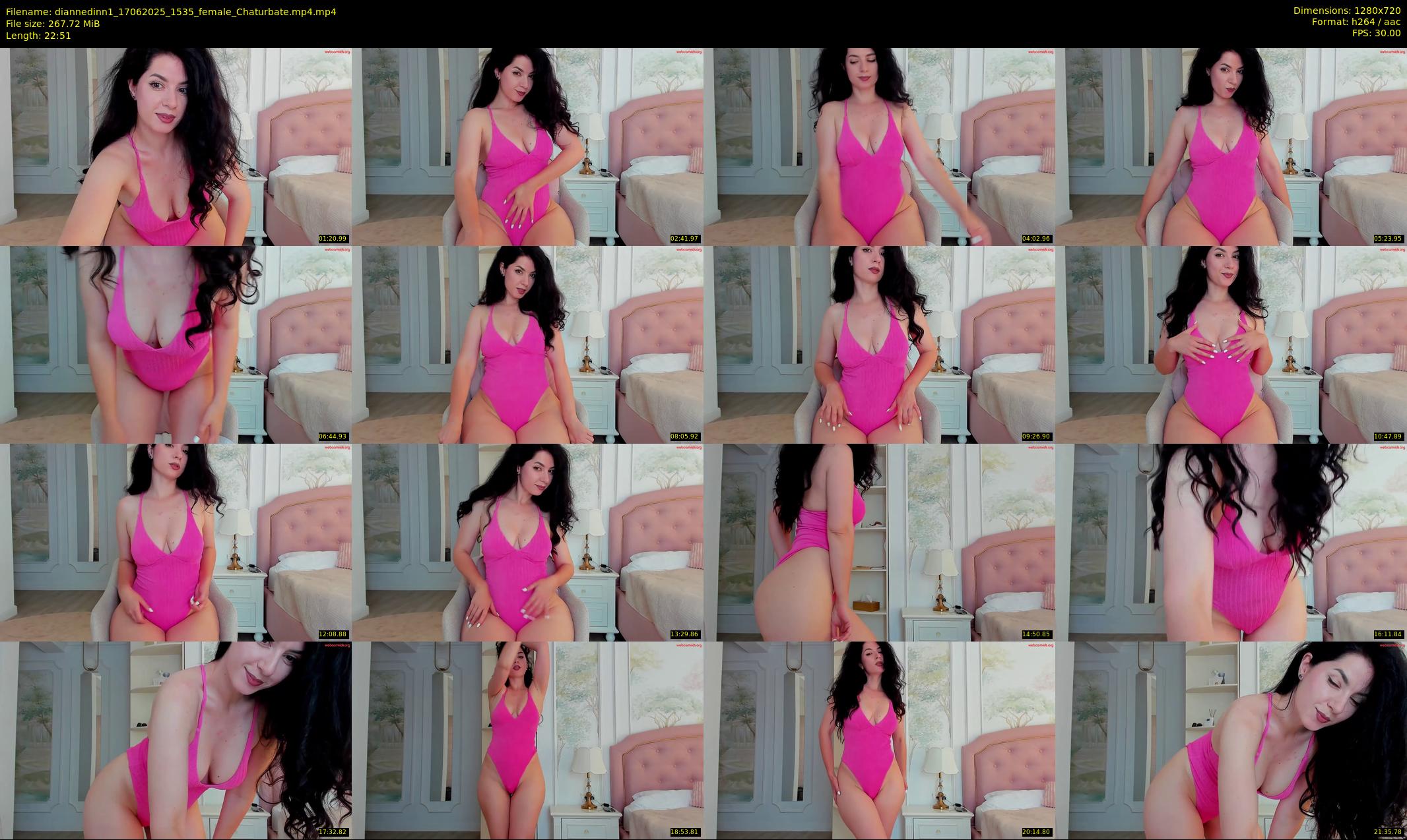 diannedinn1 — 23 minute Chaturbate female cam show recording, 720p, Jun 17, 2025