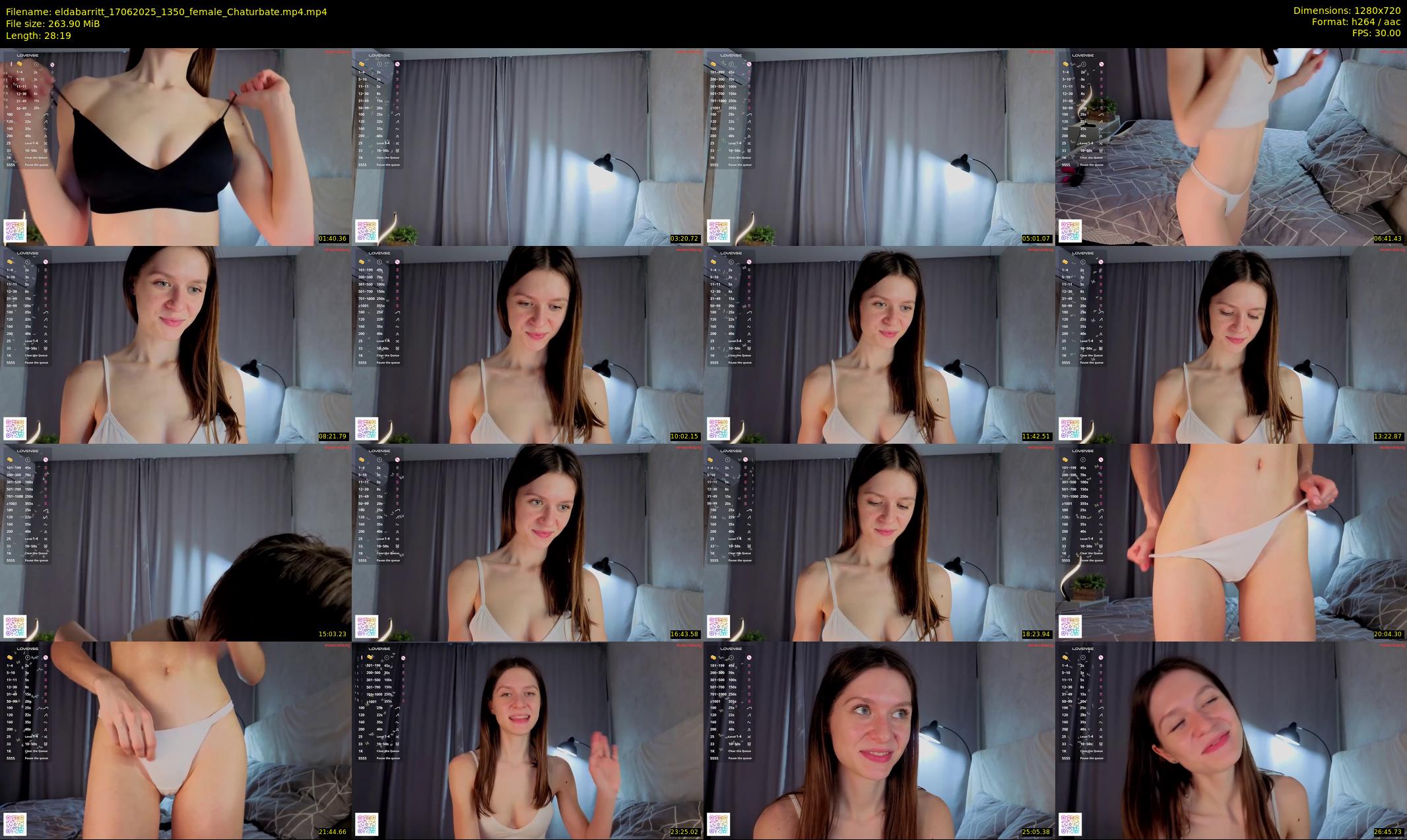 eldabarritt — 29 minute Chaturbate female cam show recording, 720p, Jun 17, 2025
