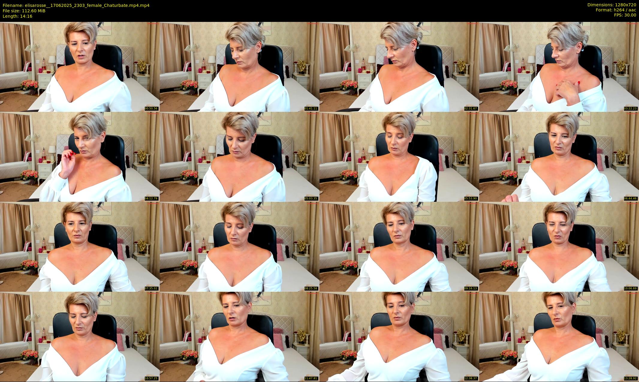 elisarosse_ — 15 minute Chaturbate female cam show recording, 720p, Jun 17, 2025
