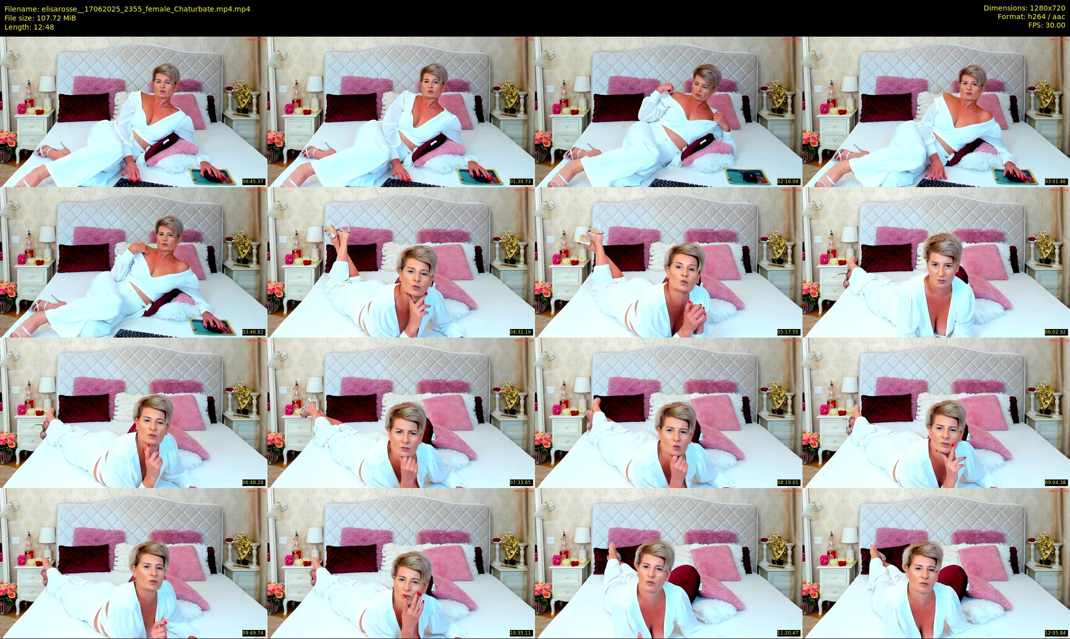 elisarosse_ — 13 minute Chaturbate female cam show recording, 720p, Jun 17, 2025