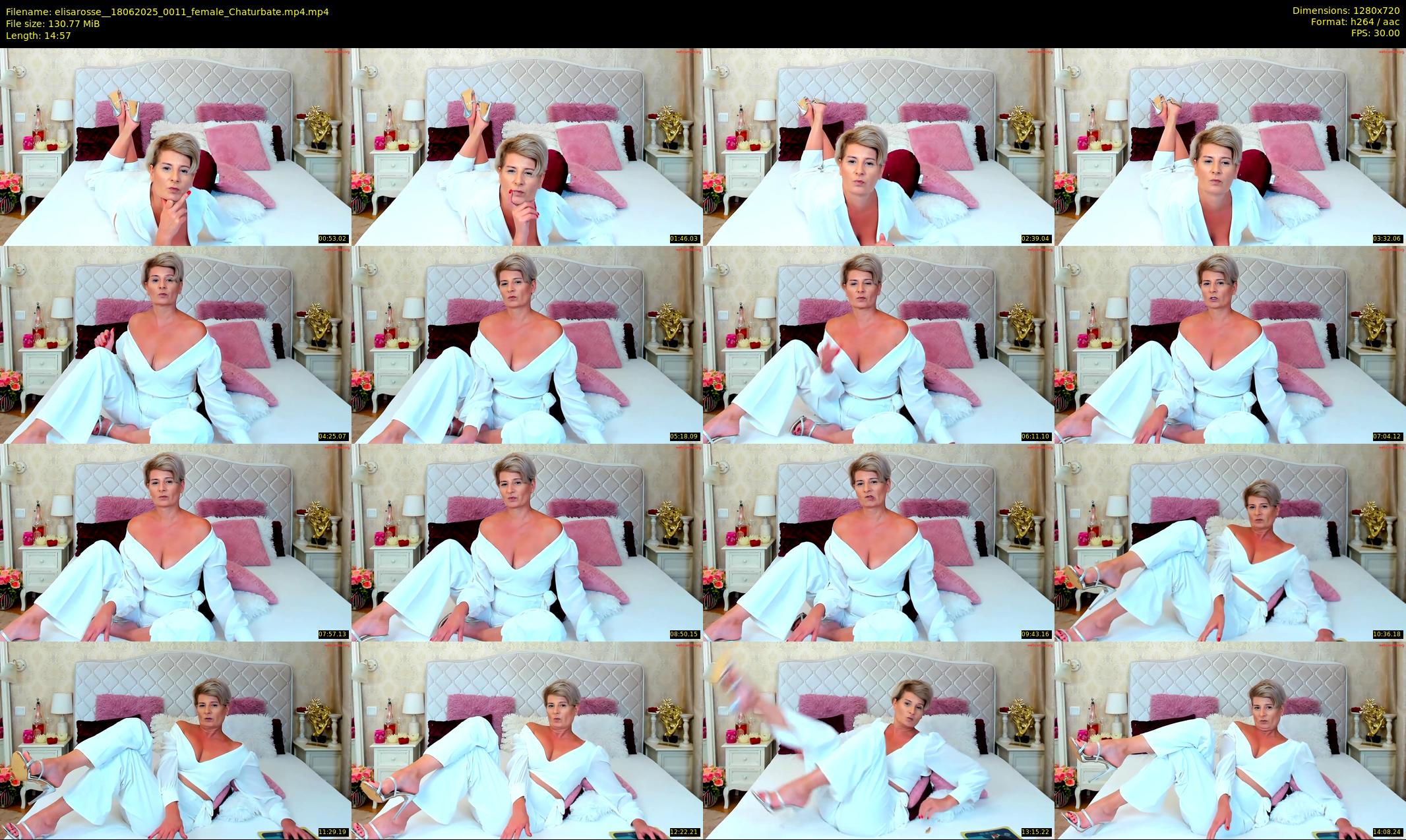 elisarosse_ — 15 minute Chaturbate female cam show recording, 720p, Jun 18, 2025