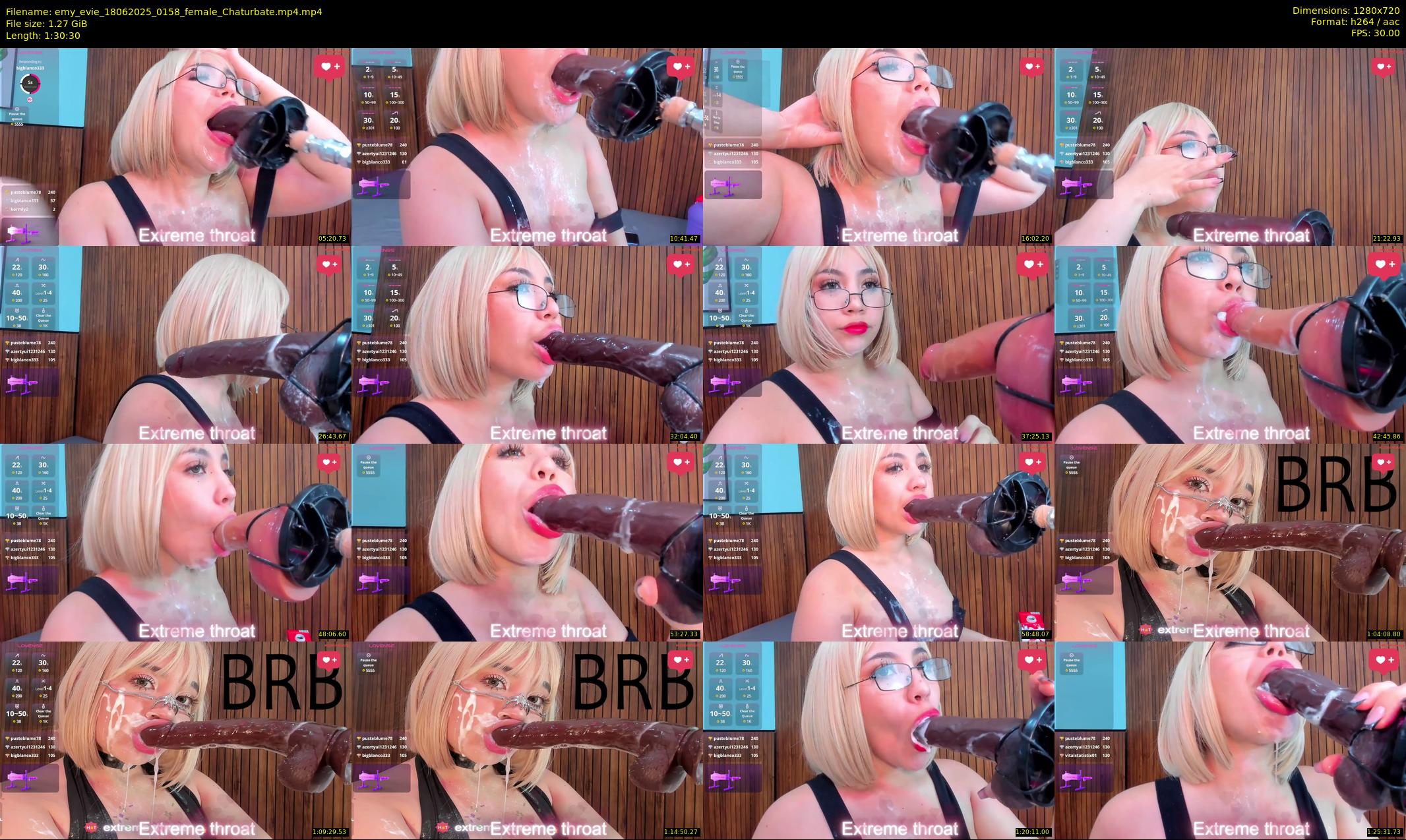 emy_evie — 91 minute Chaturbate female cam show recording, 720p, Jun 18, 2025