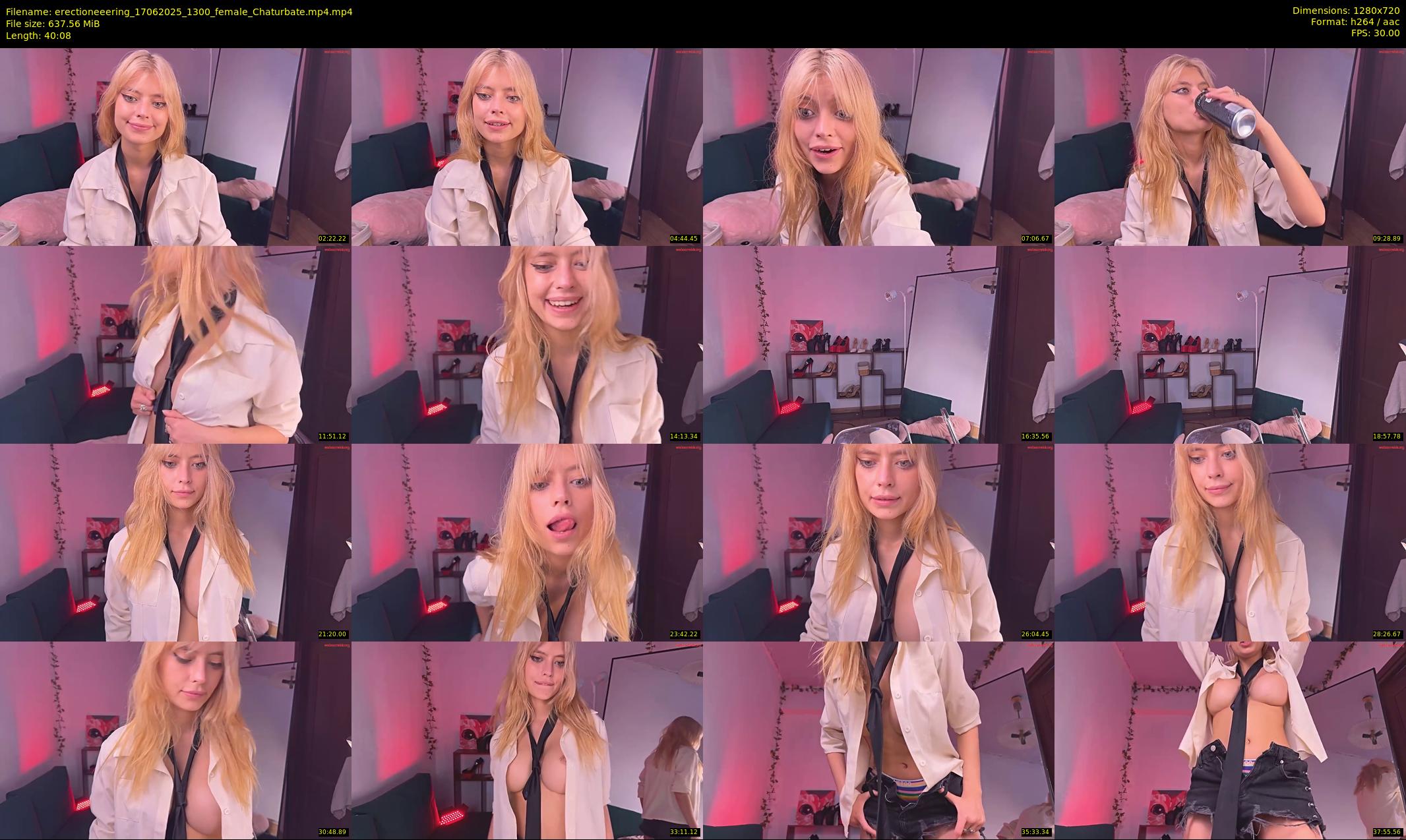 erectioneeering — 41 minute Chaturbate female cam show recording, 720p, Jun 17, 2025