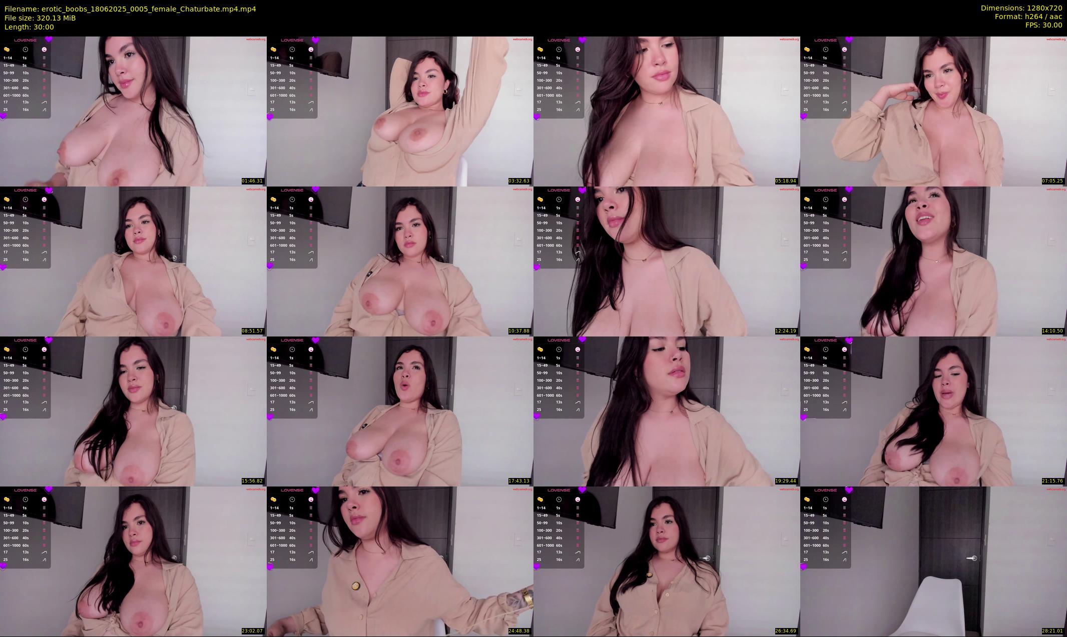 erotic_boobs — 30 minute Chaturbate female cam show recording, 720p, Jun 18, 2025