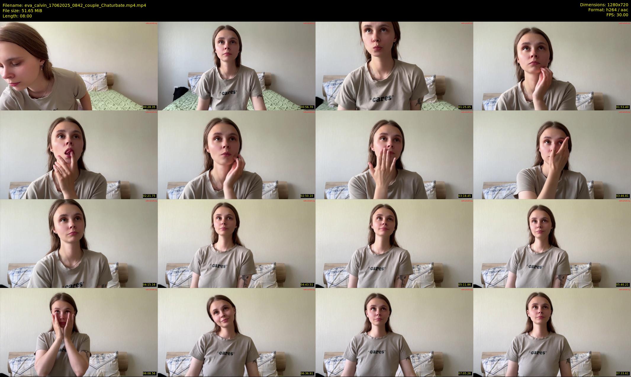 eva_calvin — 8 minute Chaturbate couple cam show recording, 720p, Jun 17, 2025