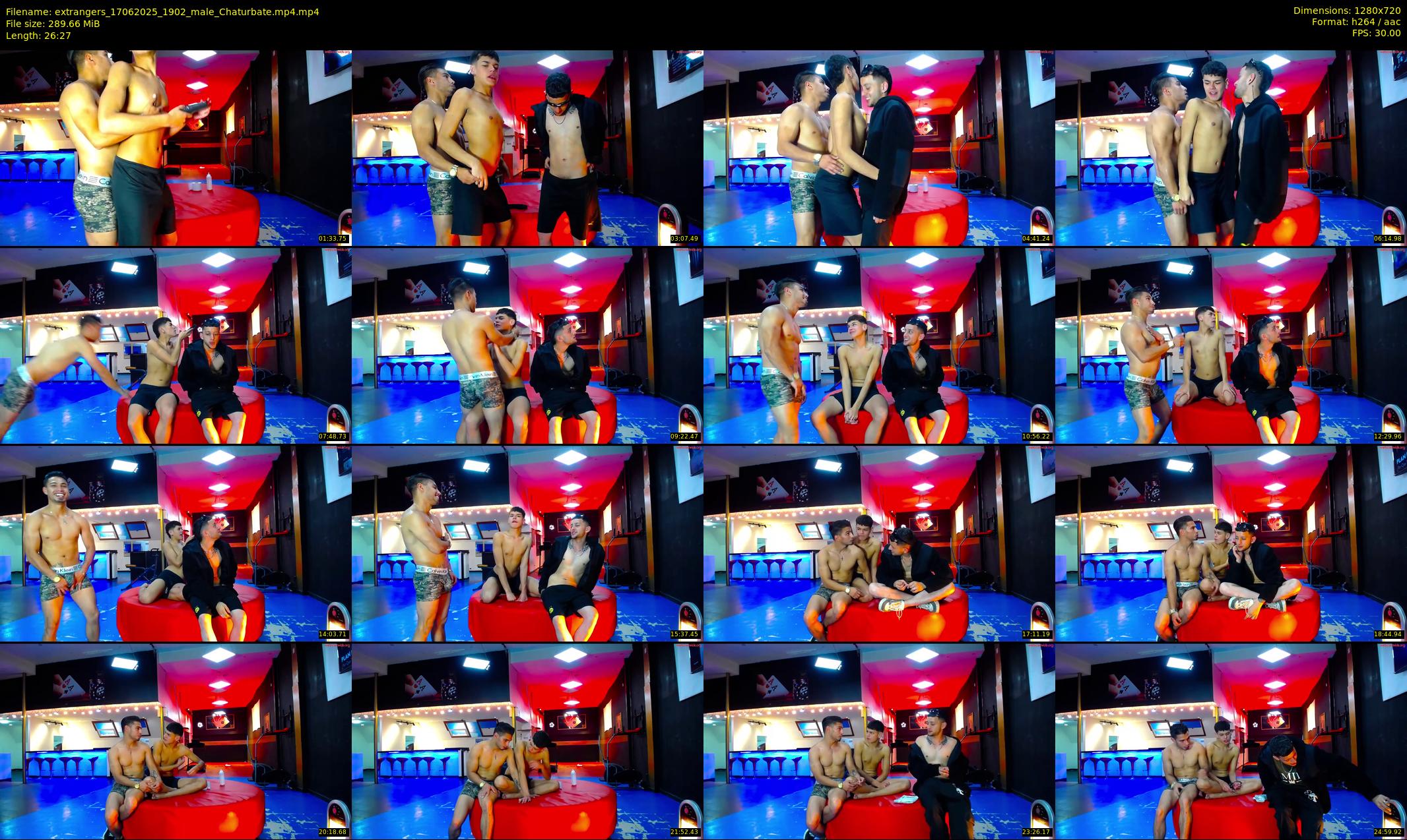 extrangers — 27 minute Chaturbate male cam show recording, 720p, Jun 17, 2025
