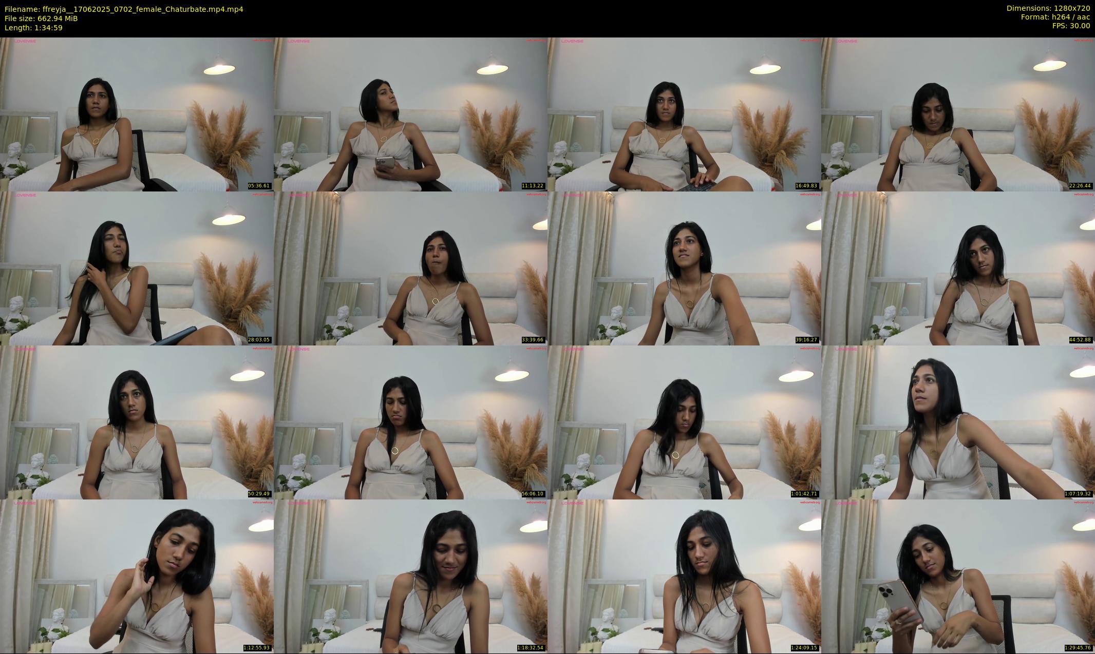 ffreyja_ — 95 minute Chaturbate female cam show recording, 720p, Jun 17, 2025