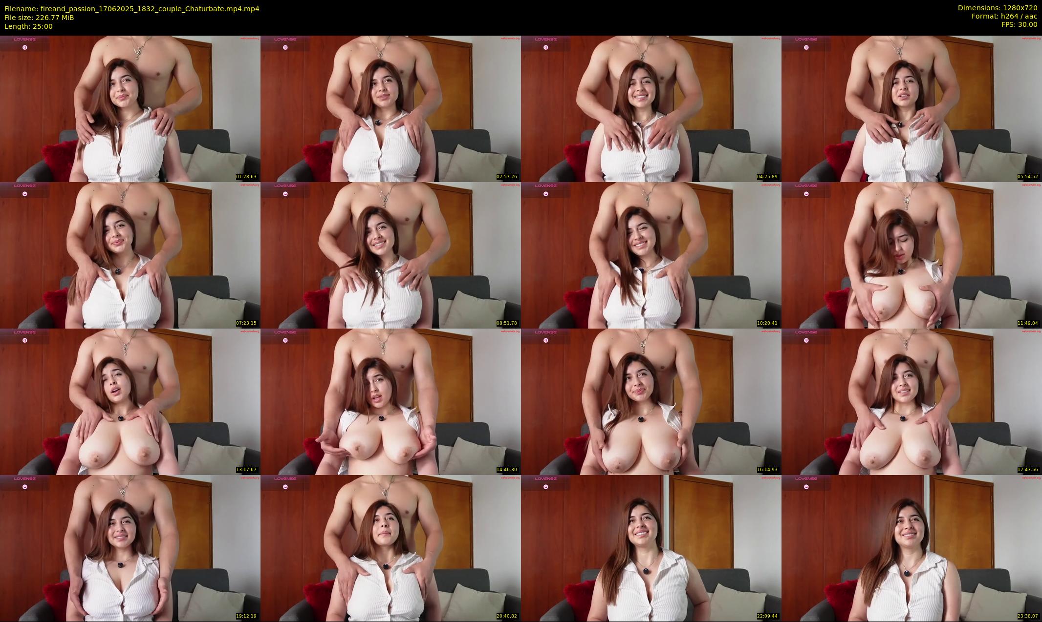 fireand_passion — 25 minute Chaturbate couple cam show recording, 720p, Jun 17, 2025