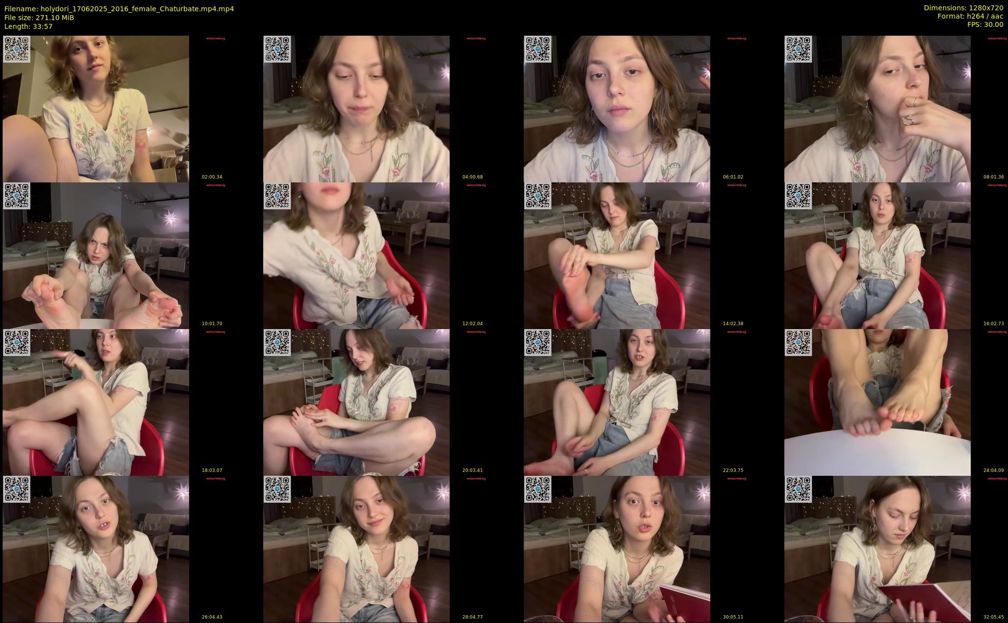 holydori — 34 minute Chaturbate female cam show recording, 720p, Jun 17, 2025