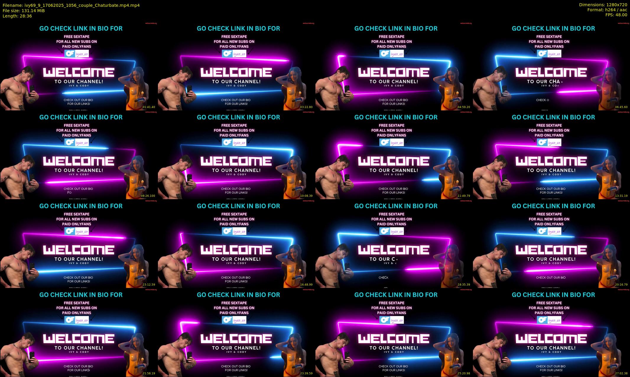 ivy69_9 — 29 minute Chaturbate couple cam show recording, 720p, Jun 17, 2025