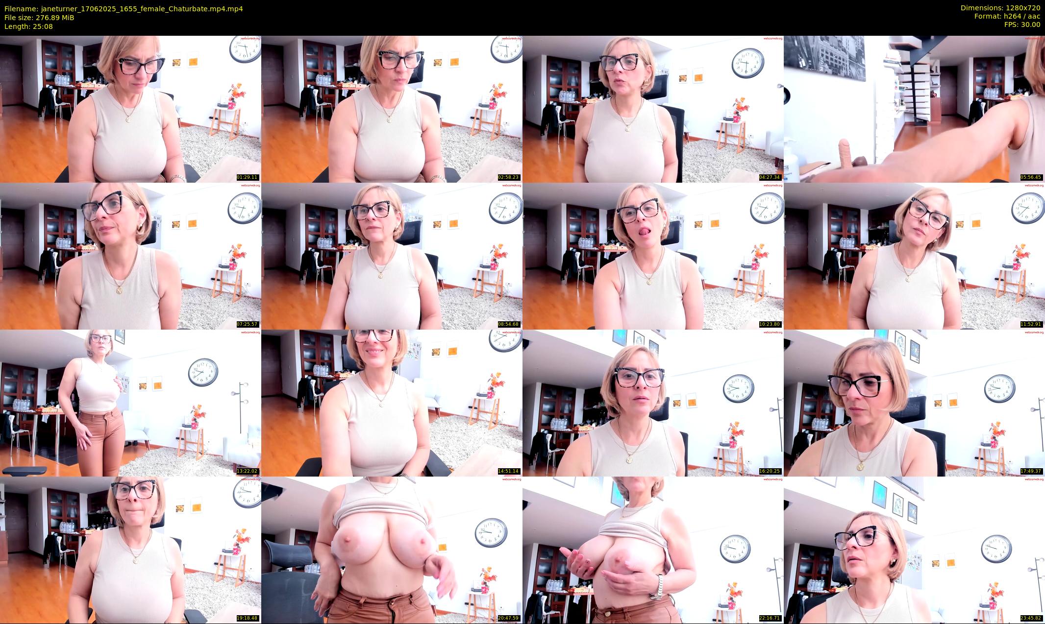 janeturner — 26 minute Chaturbate female cam show recording, 720p, Jun 17, 2025