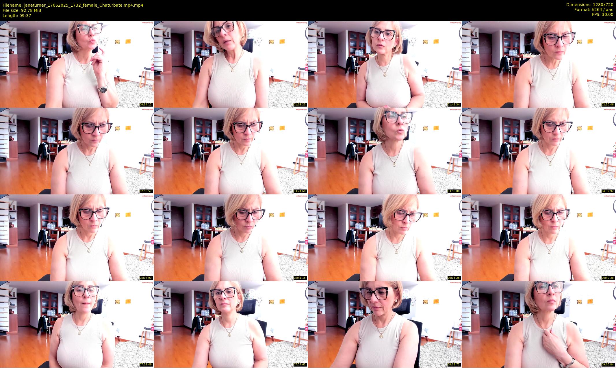 janeturner — 10 minute Chaturbate female cam show recording, 720p, Jun 17, 2025