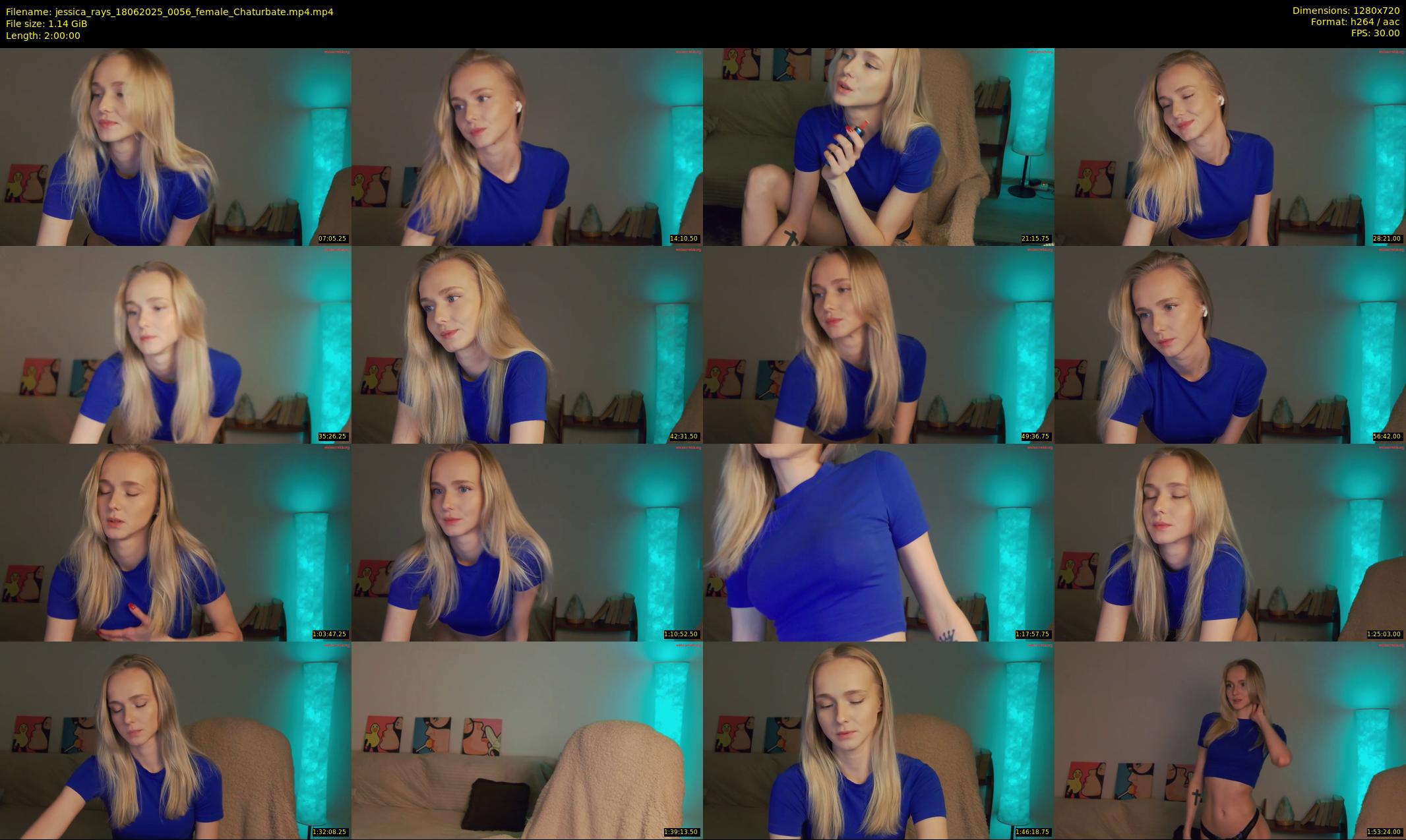 jessica_rays — 120 minute Chaturbate couple cam show recording, 720p, Jun 18, 2025