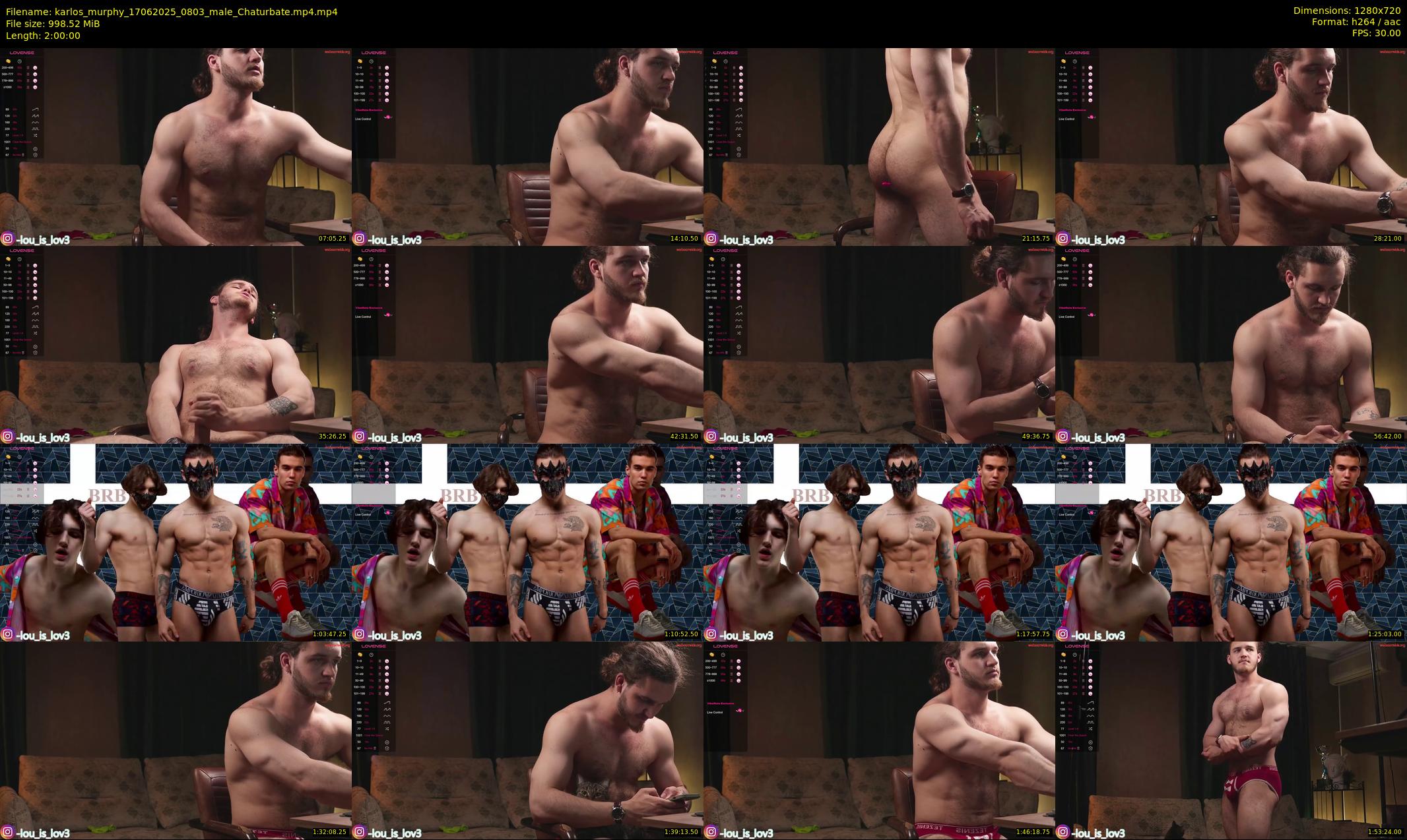 karlos_murphy — 120 minute Chaturbate male cam show recording, 720p, Jun 17, 2025