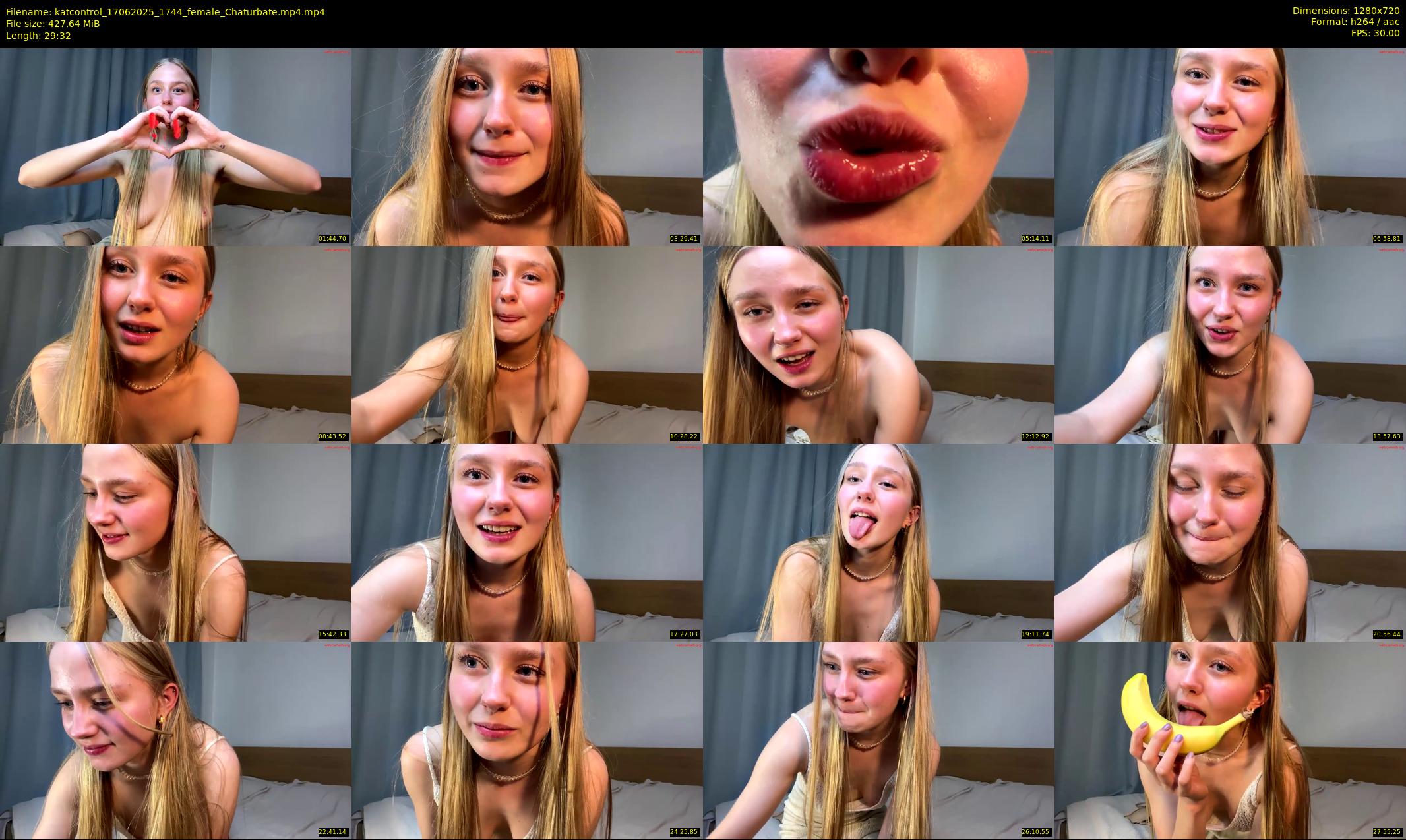 katcontrol — 30 minute Chaturbate female cam show recording, 720p, Jun 17, 2025
