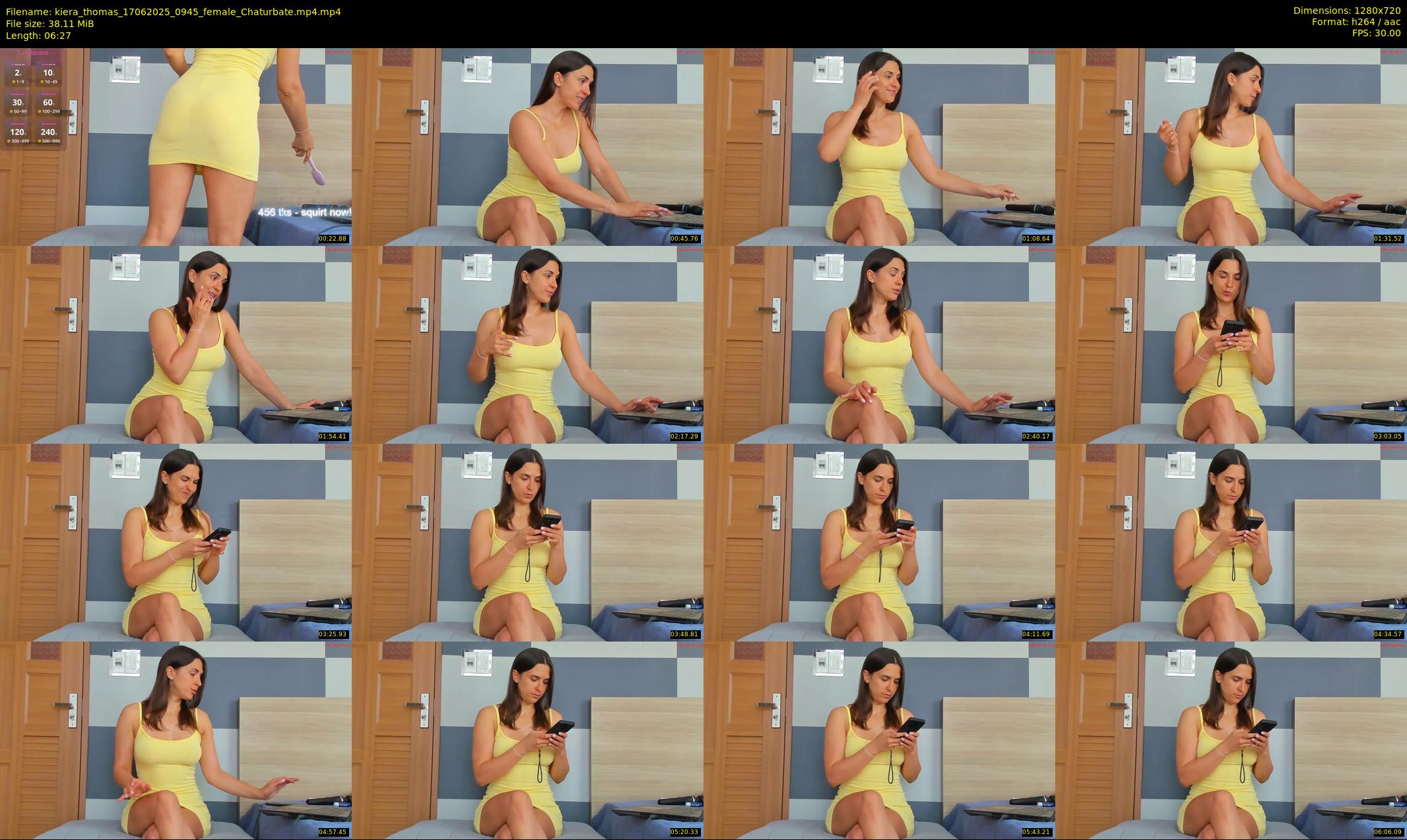 kiera_thomas — 7 minute Chaturbate couple cam show recording, 720p, Jun 17, 2025
