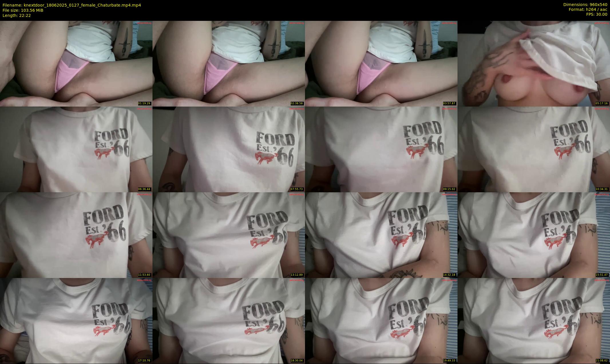 knextdoor — 23 minute Chaturbate female cam show recording, 480p, Jun 18, 2025