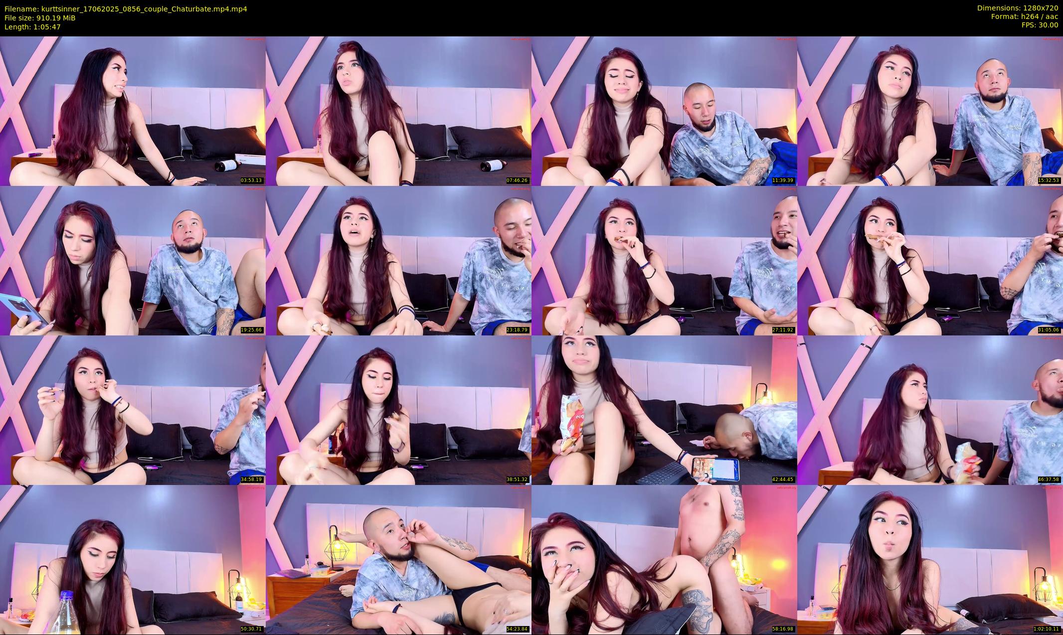 kurttsinner — 66 minute Chaturbate couple cam show recording, 720p, Jun 17, 2025