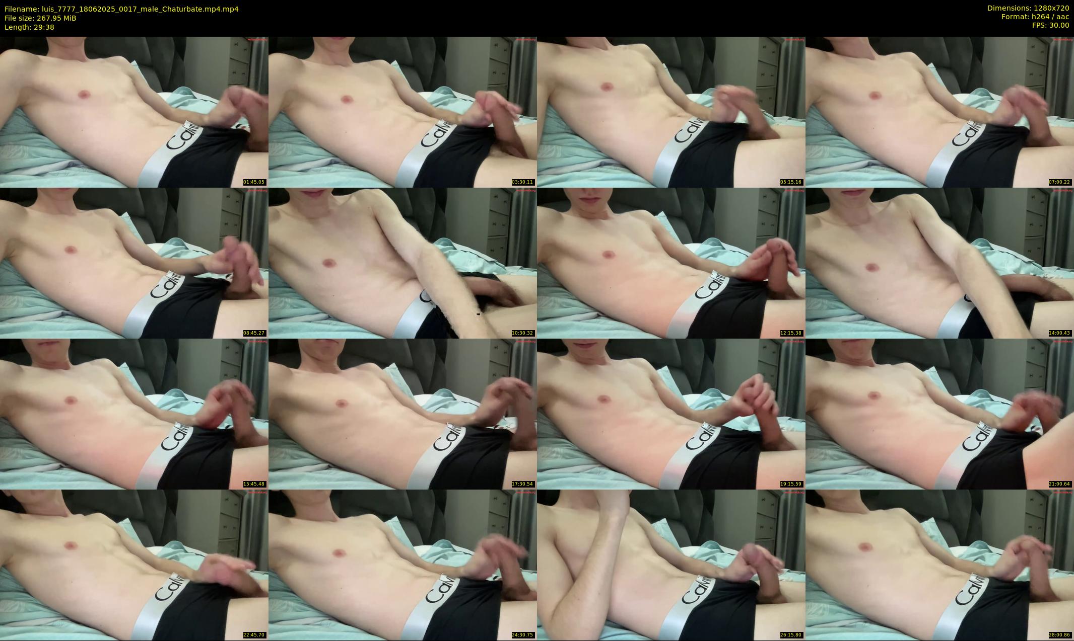 luis_7777 — 30 minute Chaturbate male cam show recording, 720p, Jun 18, 2025