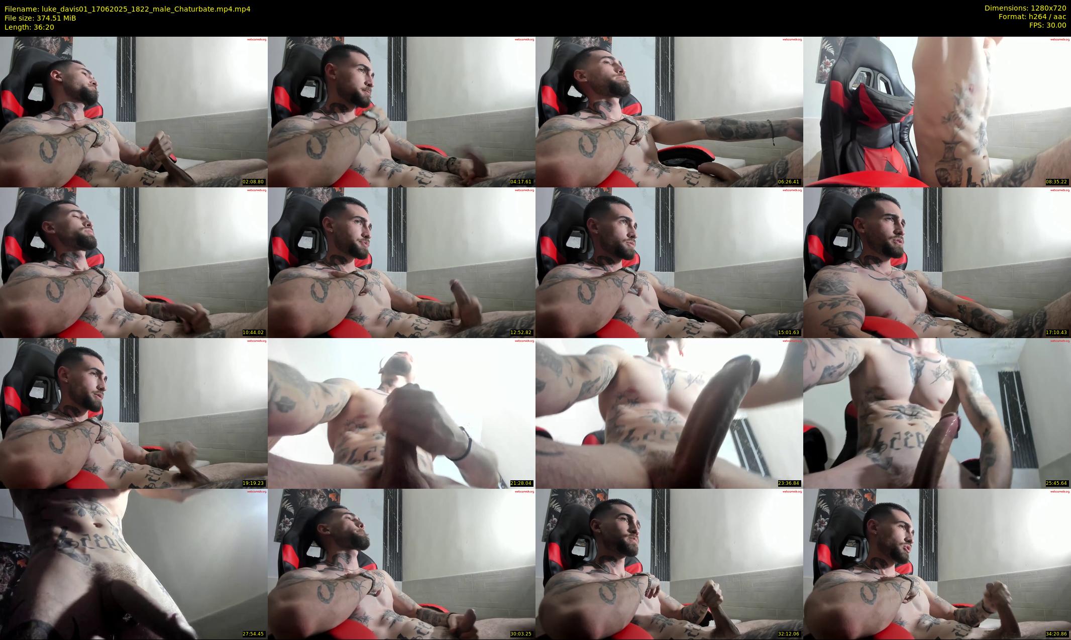 luke_davis01 — 37 minute Chaturbate male cam show recording, 720p, Jun 17, 2025