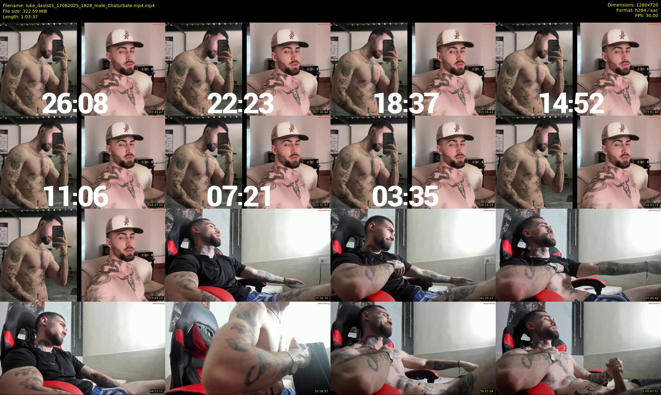 luke_davis01 — 64 minute Chaturbate male cam show recording, 720p, Jun 17, 2025