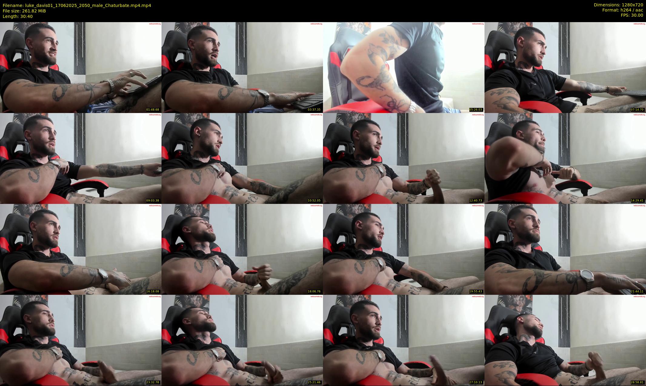 luke_davis01 — 31 minute Chaturbate male cam show recording, 720p, Jun 17, 2025