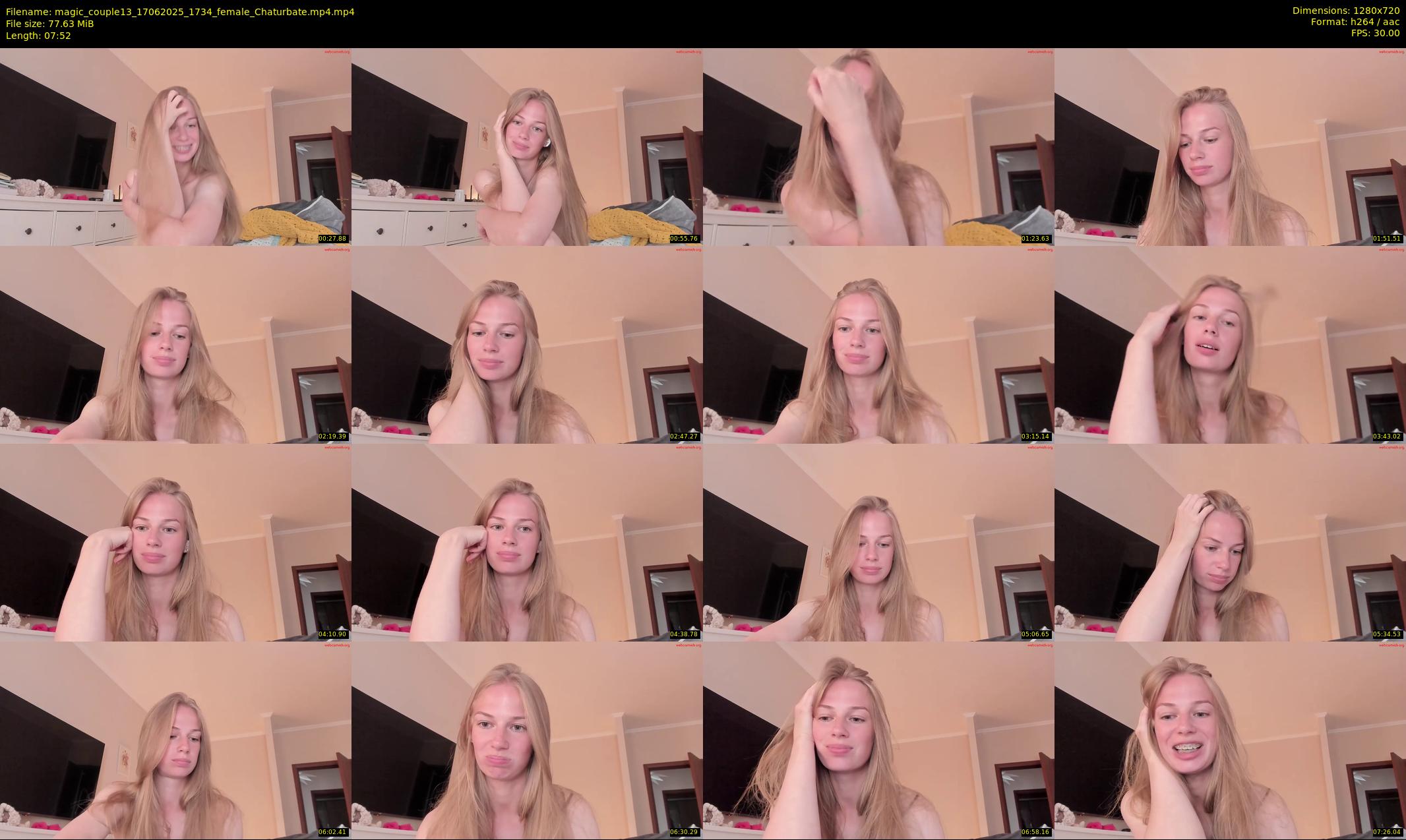 magic_couple13 — 8 minute Chaturbate couple cam show recording, 720p, Jun 17, 2025