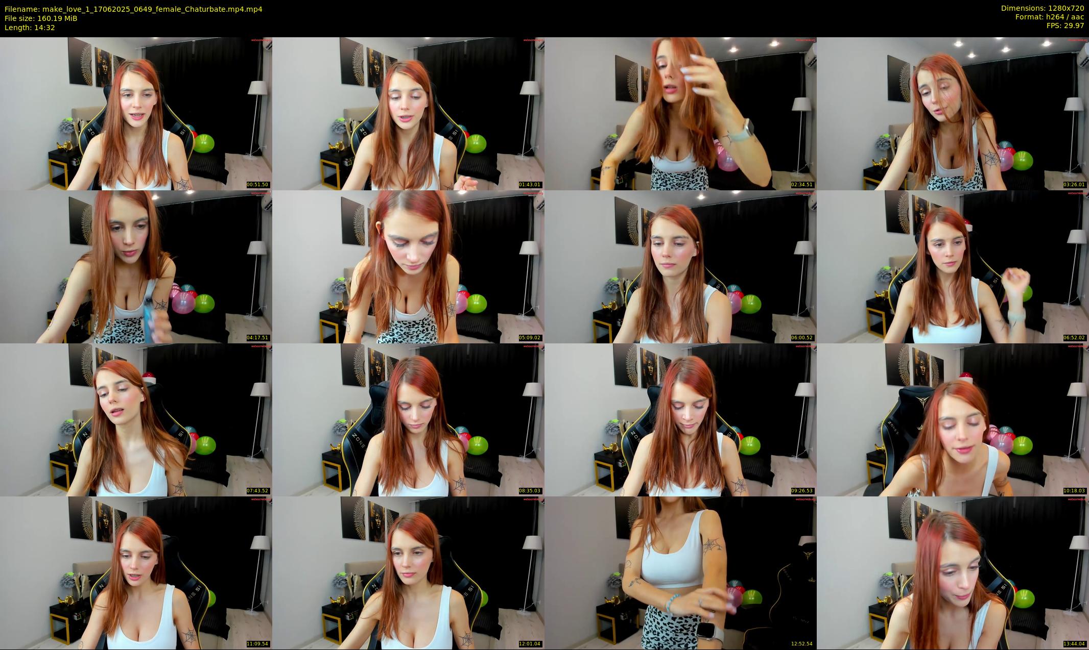 make_love_1 — 15 minute Chaturbate female cam show recording, 720p, Jun 17, 2025