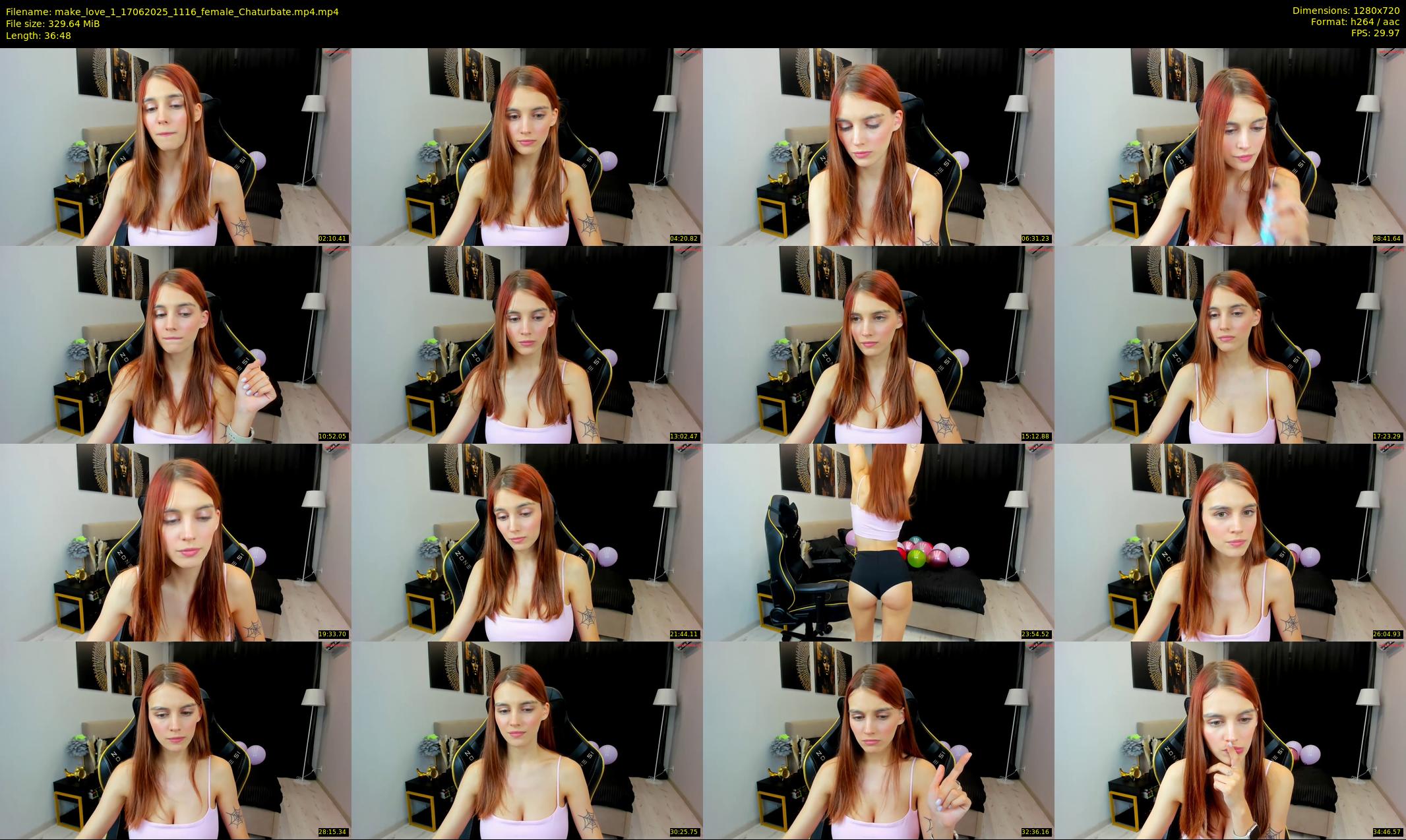 make_love_1 — 37 minute Chaturbate female cam show recording, 720p, Jun 17, 2025