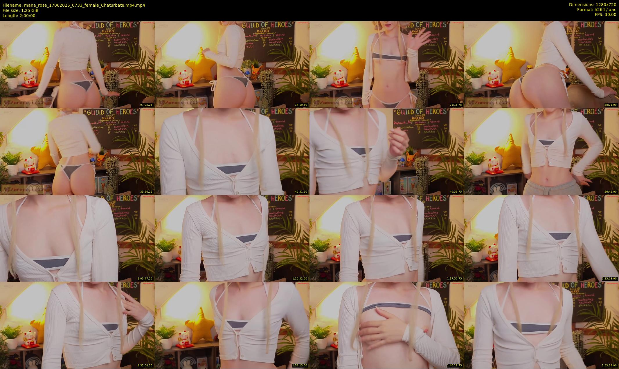 mana_rose — 120 minute Chaturbate female cam show recording, 720p, Jun 17, 2025