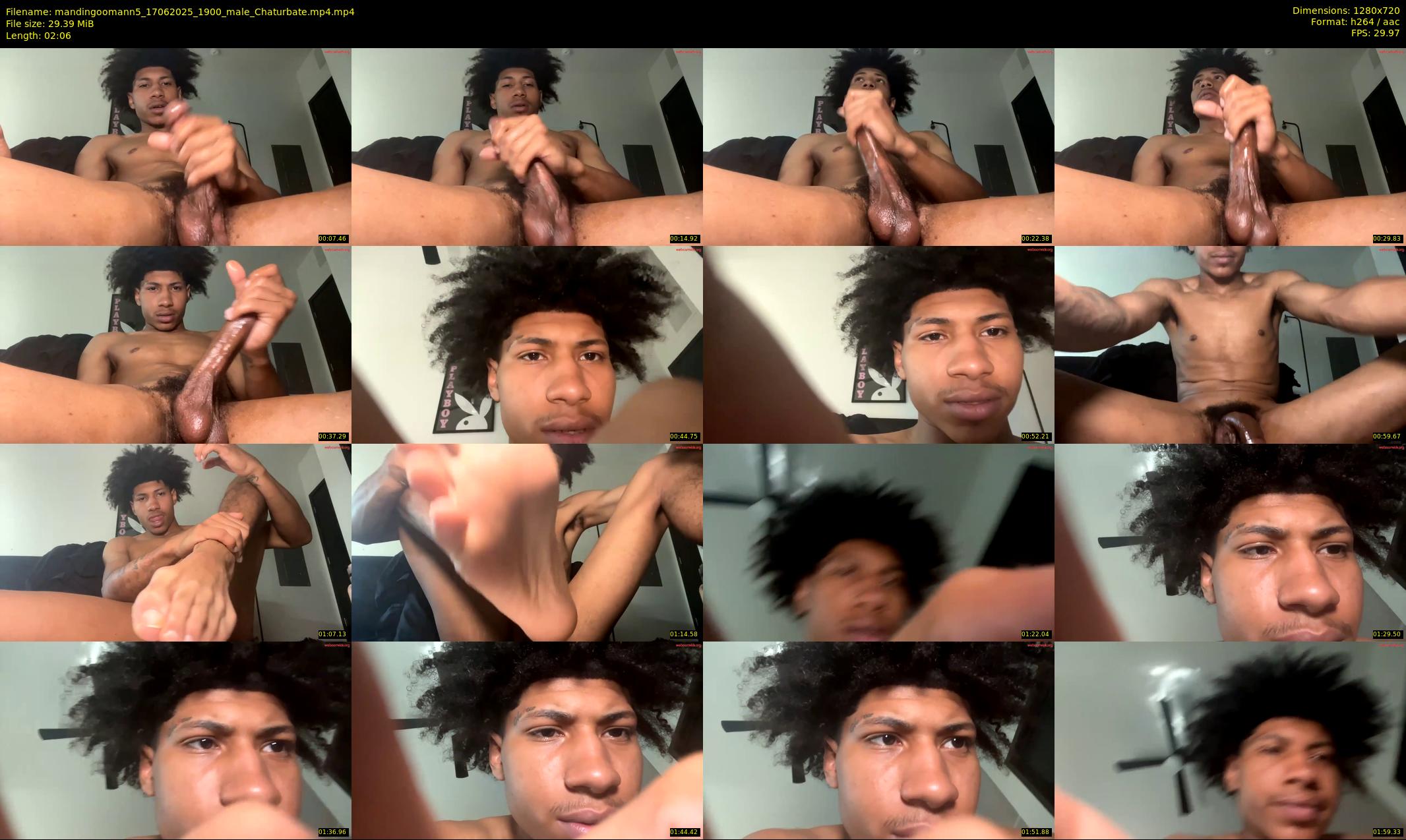 mandingoomann5 — 3 minute Chaturbate male cam show recording, 720p, Jun 17, 2025